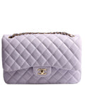 Classic Flap Jumbo Lambskin RFID Lavender