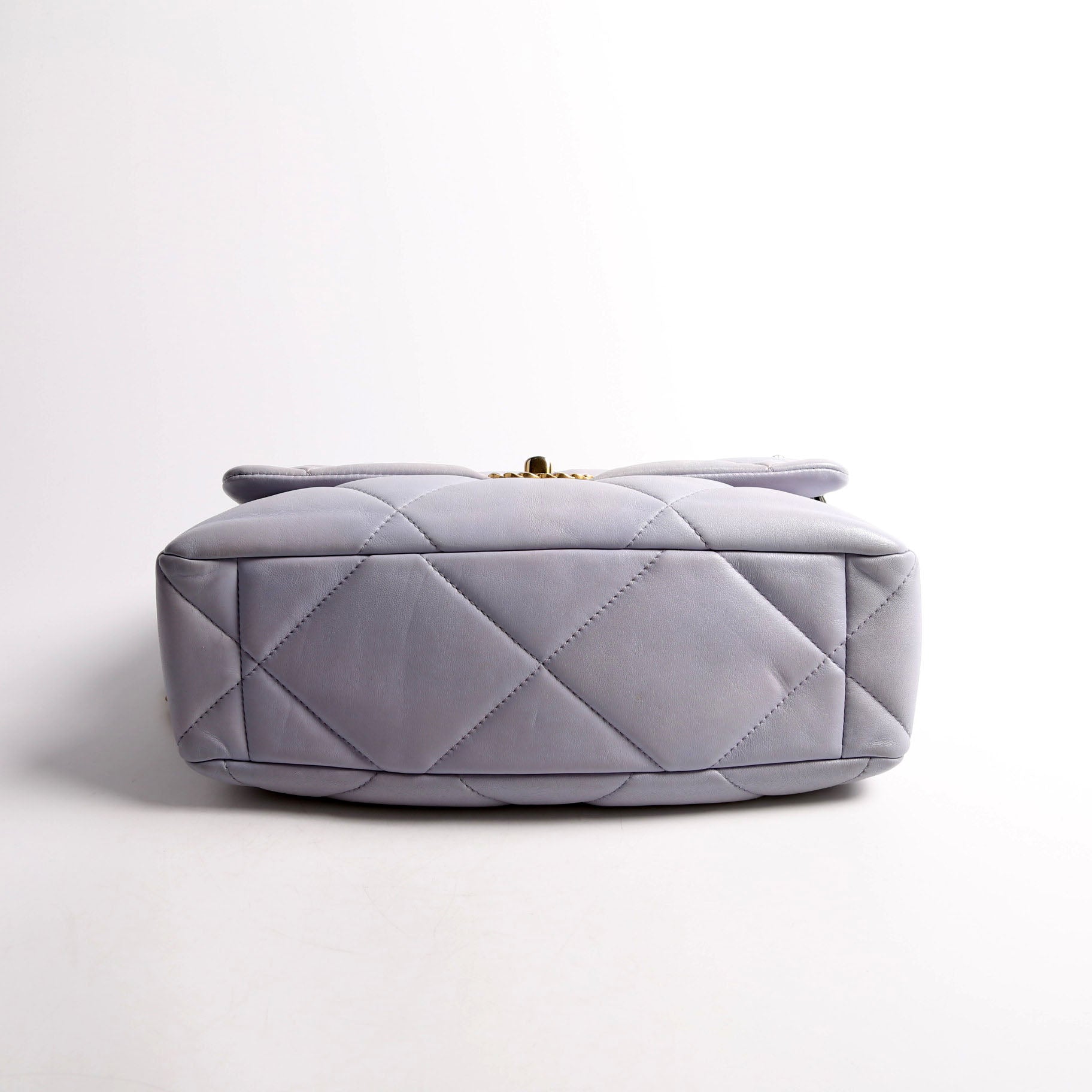 Quilted Goatskin 19 Large Flap RFID Lavender