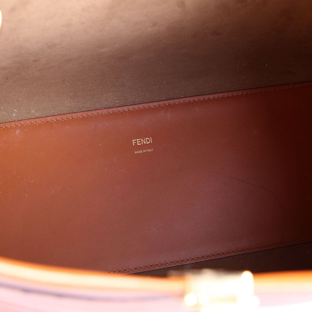 8BH386 Sunshine Shopper Medium Leather Brown
