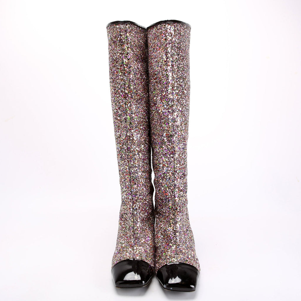 Fantasy Glitter High Boots Size 38