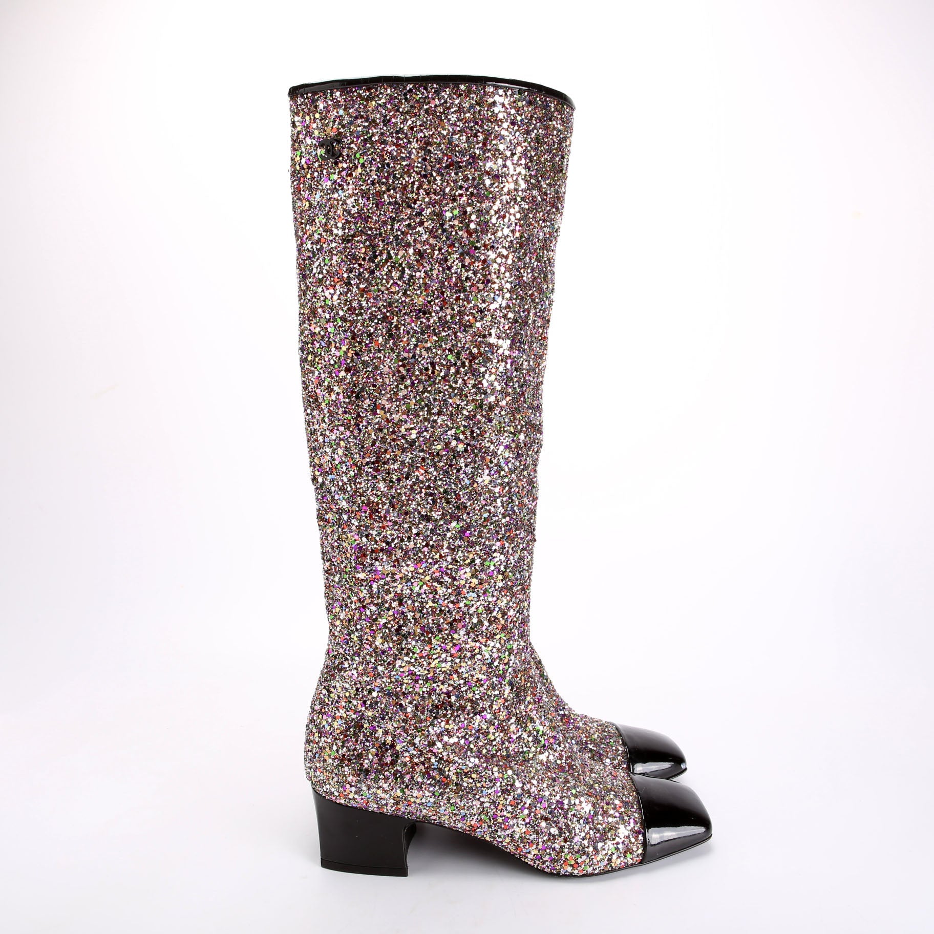 Fantasy Glitter High Boots Size 38