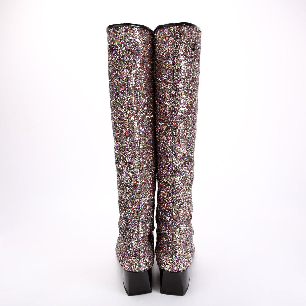 Fantasy Glitter High Boots Size 38