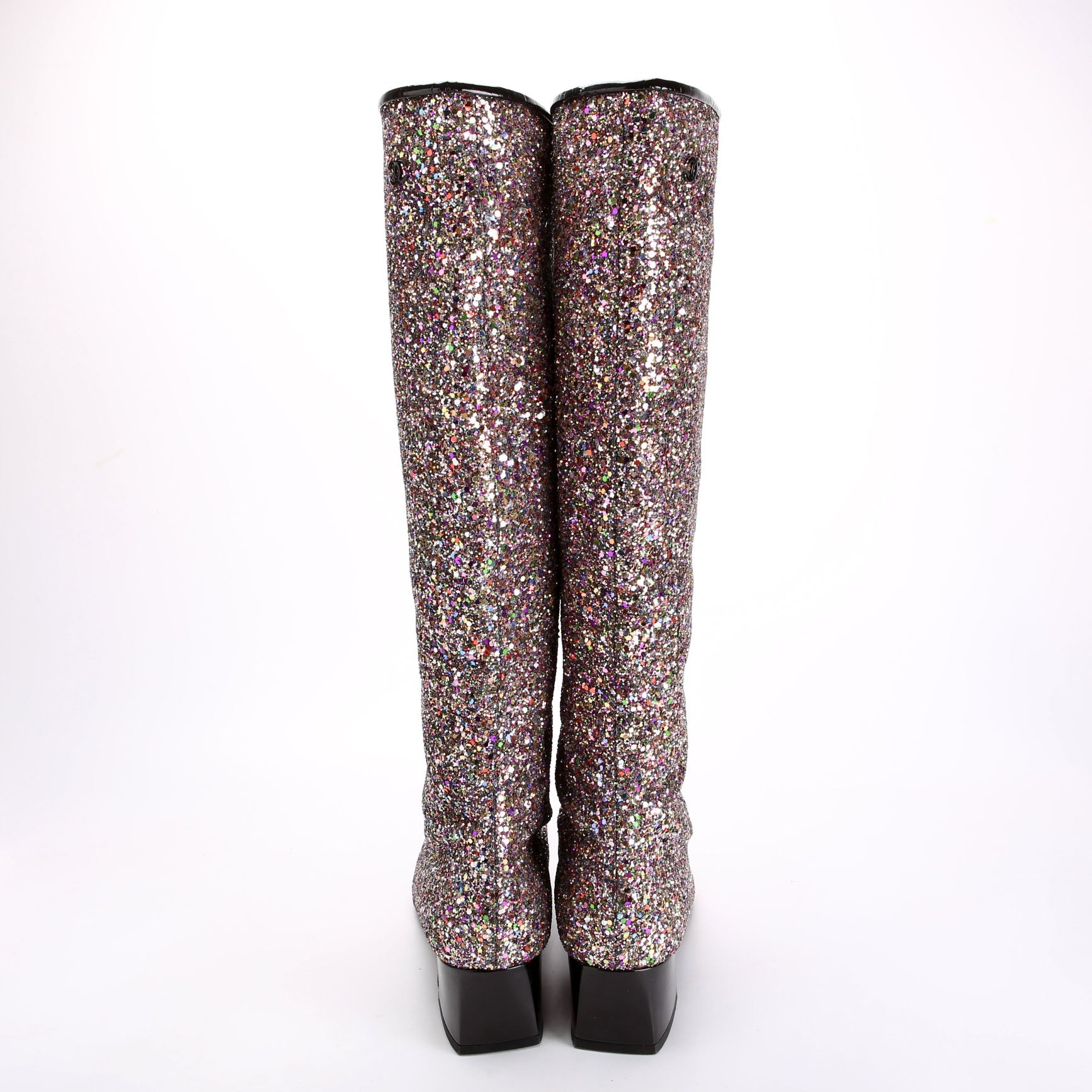 Fantasy Glitter High Boots Size 38