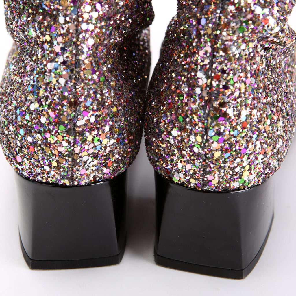Fantasy Glitter High Boots Size 38