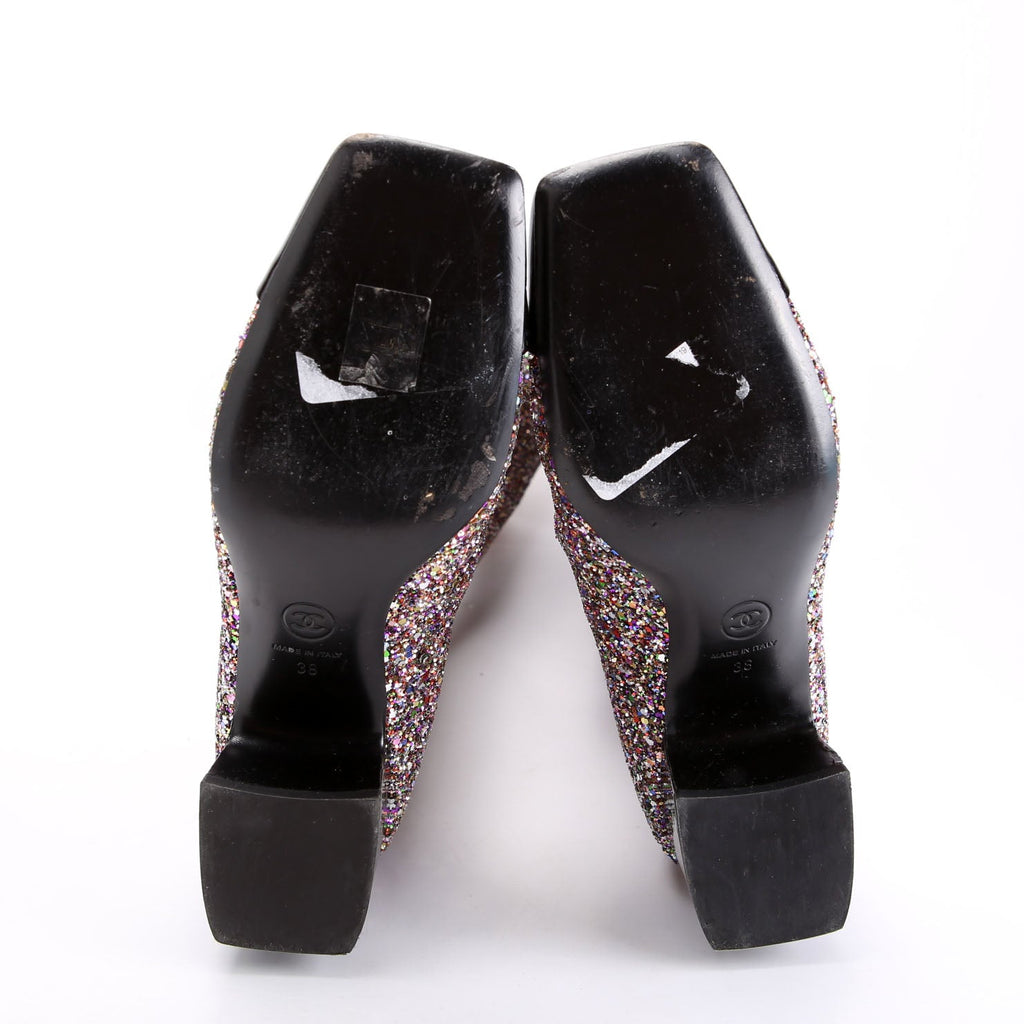 Fantasy Glitter High Boots Size 38