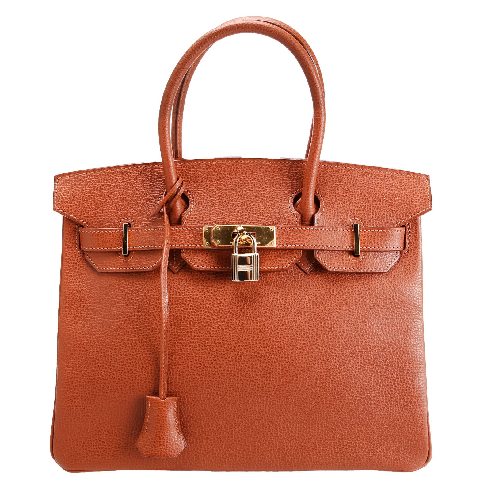 Birkin 30 Vache Liegee Noisette 2006 Brown