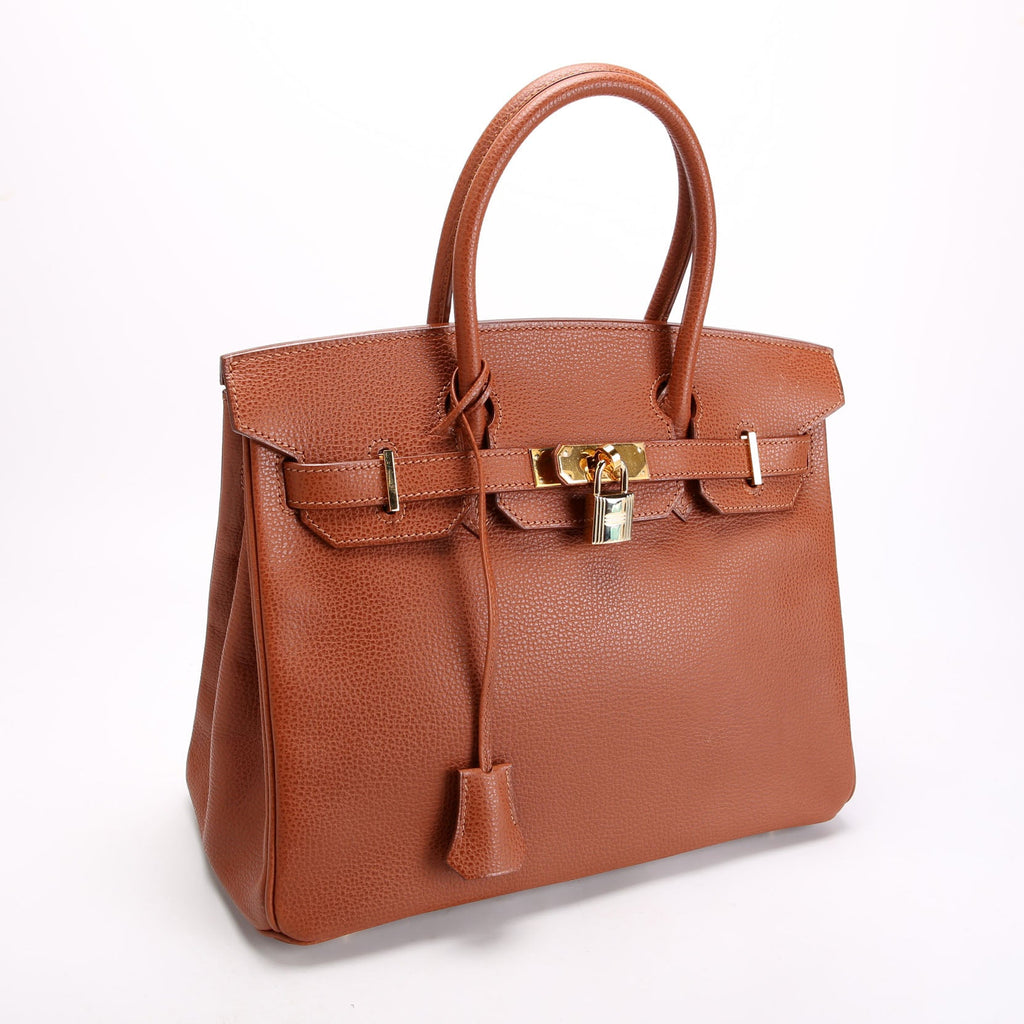 Birkin 30 Vache Liegee Noisette 2006 Brown