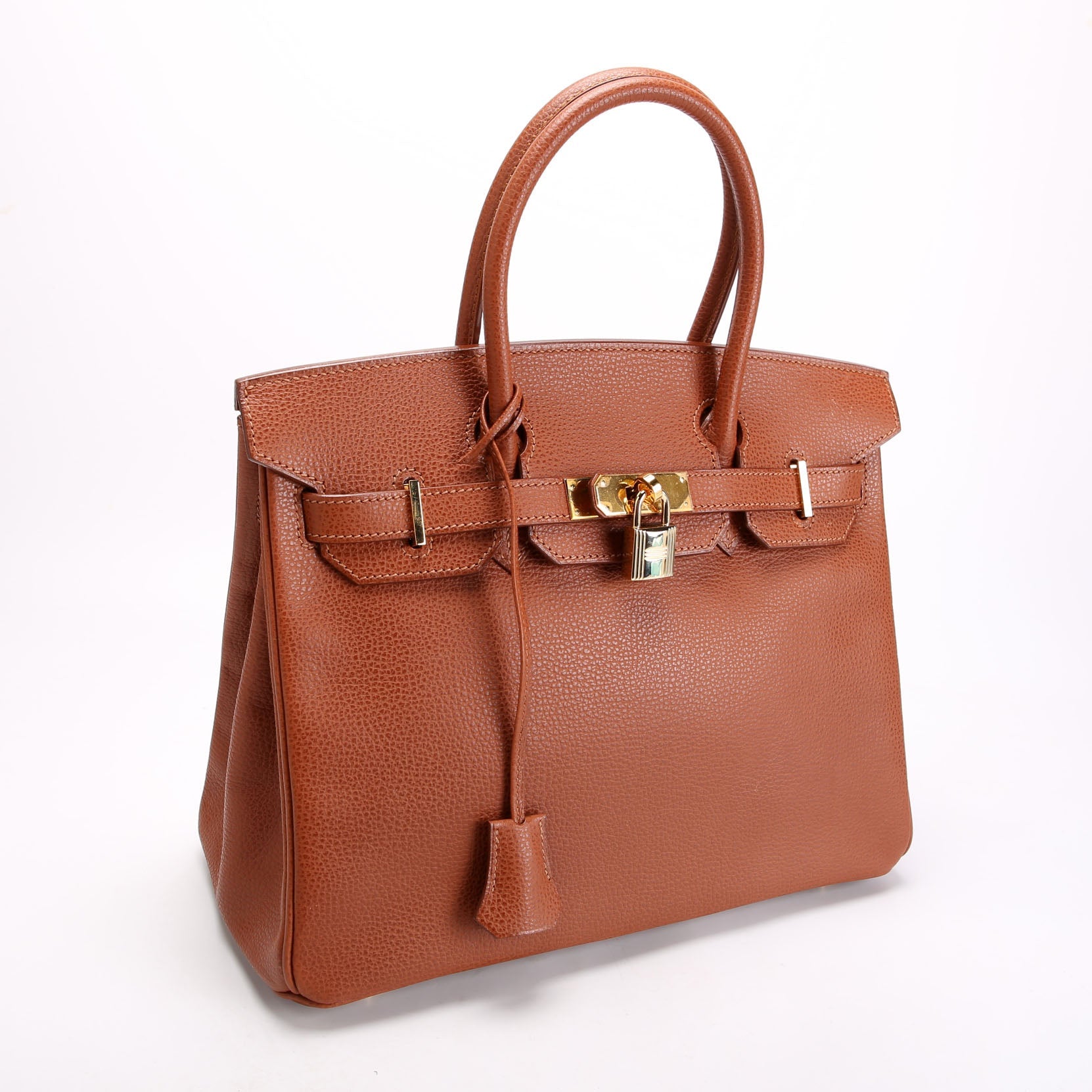 Birkin 30 Vache Liegee Noisette 2006 Brown