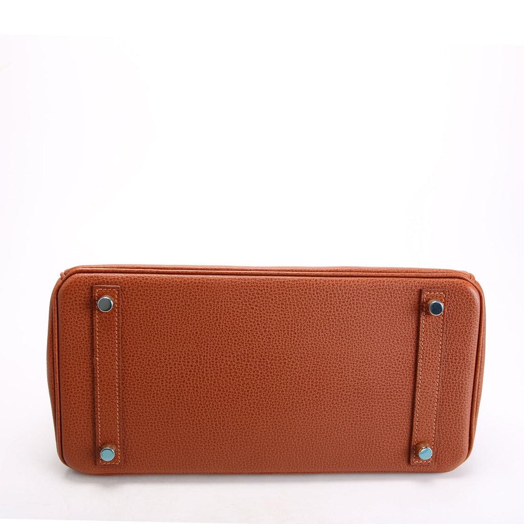 Birkin 30 Vache Liegee Noisette 2006 Brown