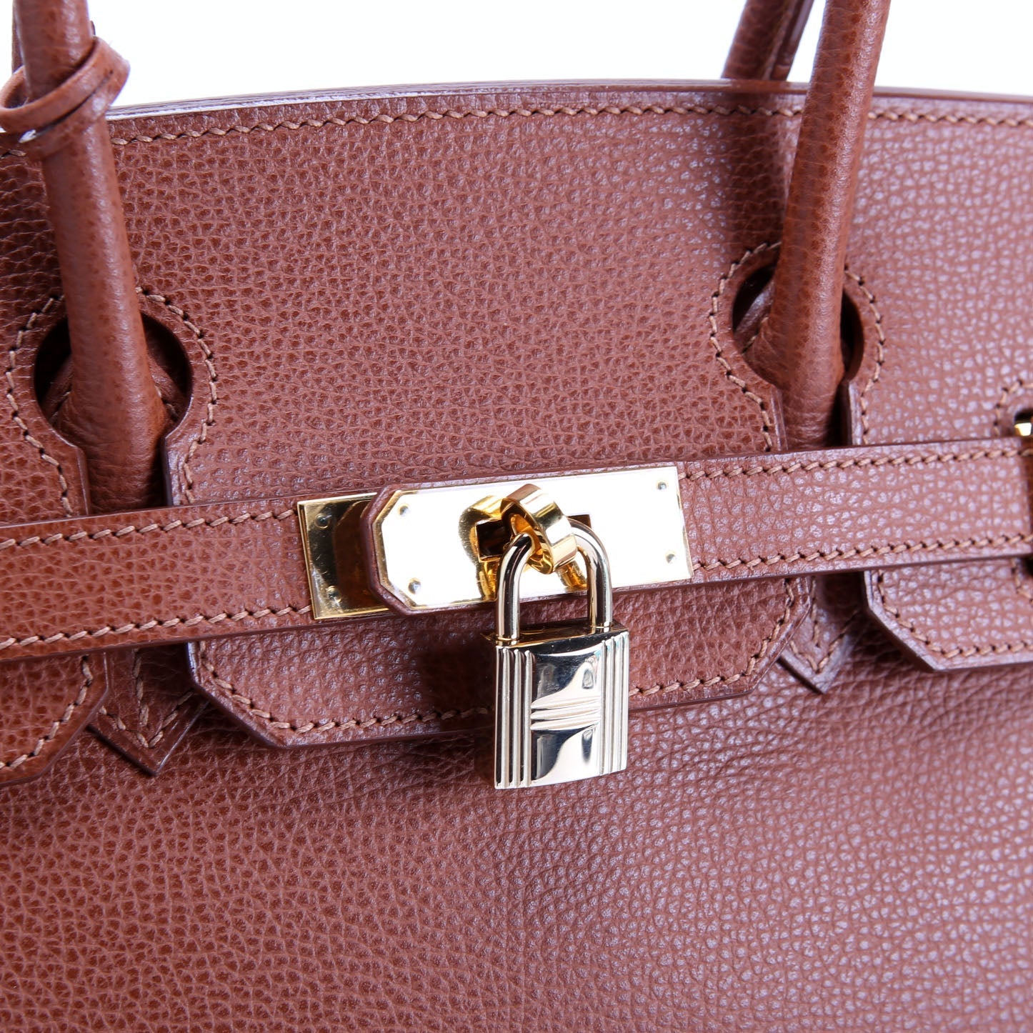 Birkin 30 Vache Liegee Noisette 2006 Brown