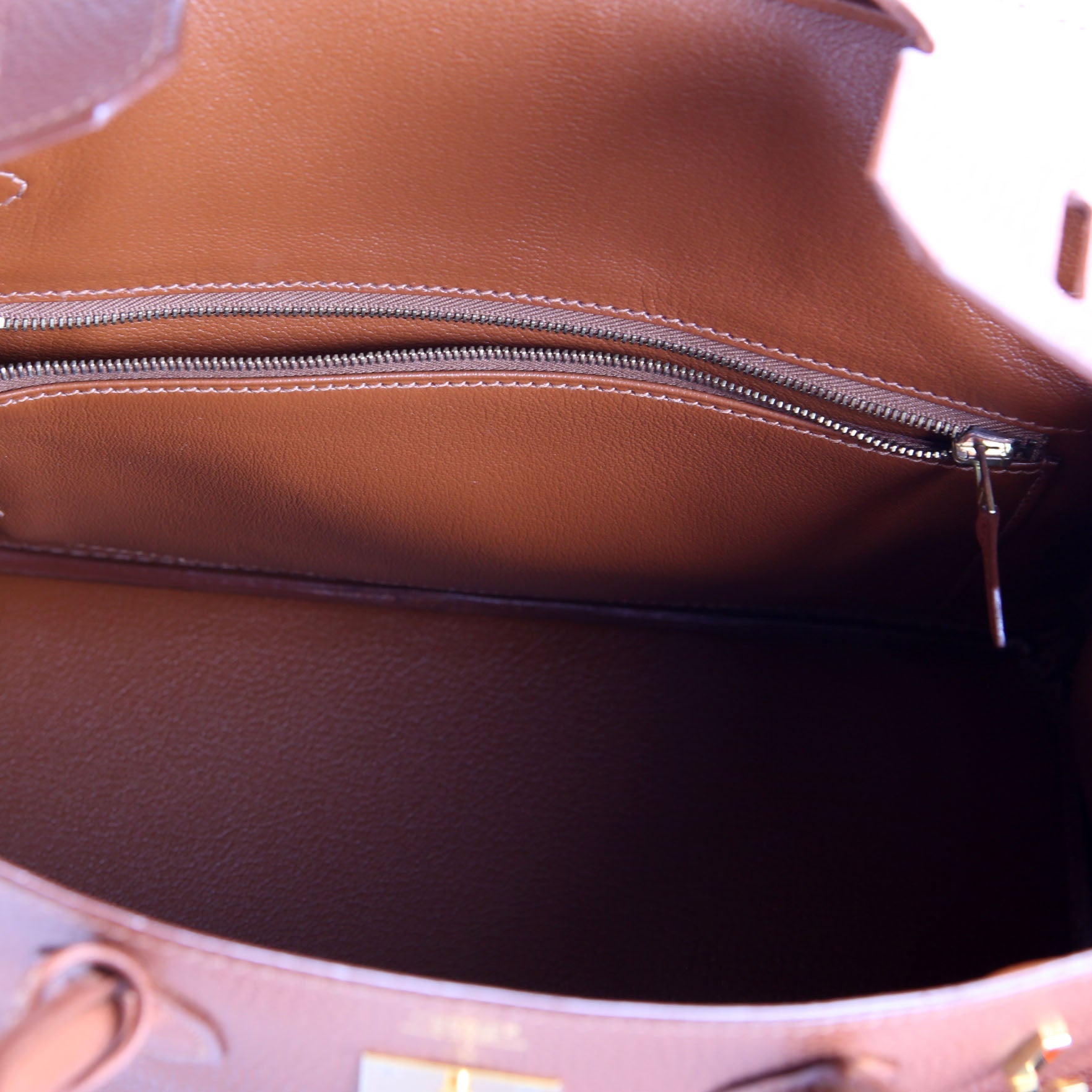 Birkin 30 Vache Liegee Noisette 2006 Brown