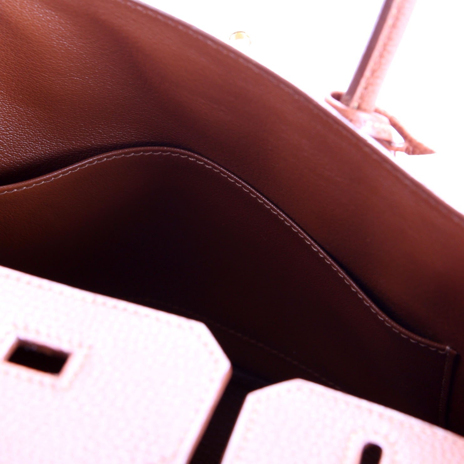 Birkin 30 Vache Liegee Noisette 2006 Brown