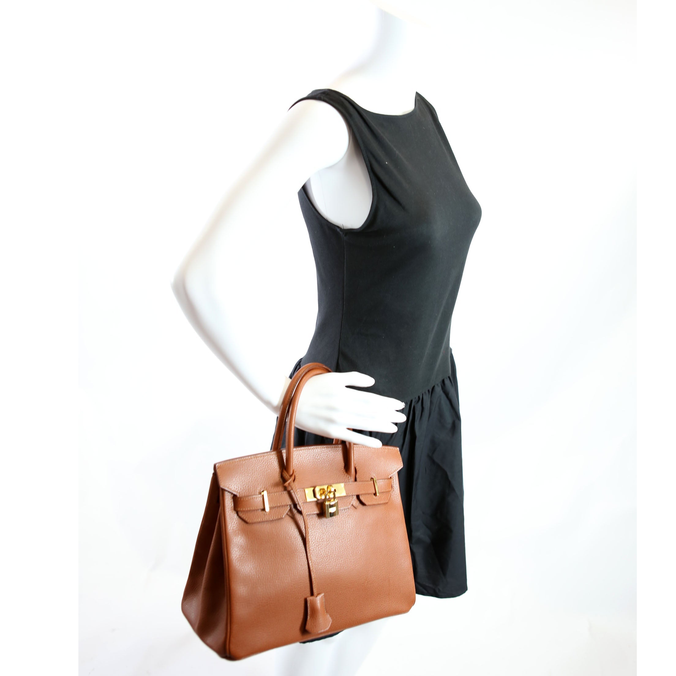 Birkin 30 Vache Liegee Noisette 2006 Brown