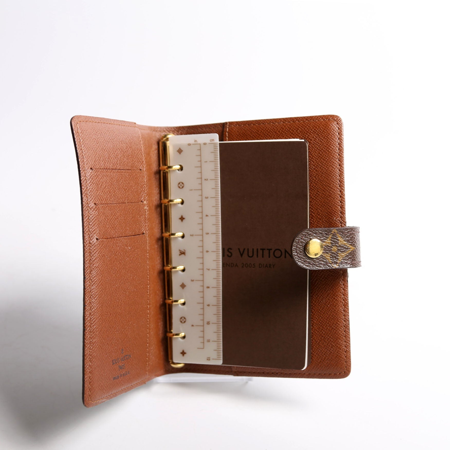 Agenda Small Ring Monogram