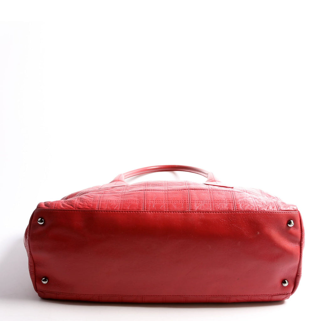 Chocolate Bar Tote Large 11M Red
