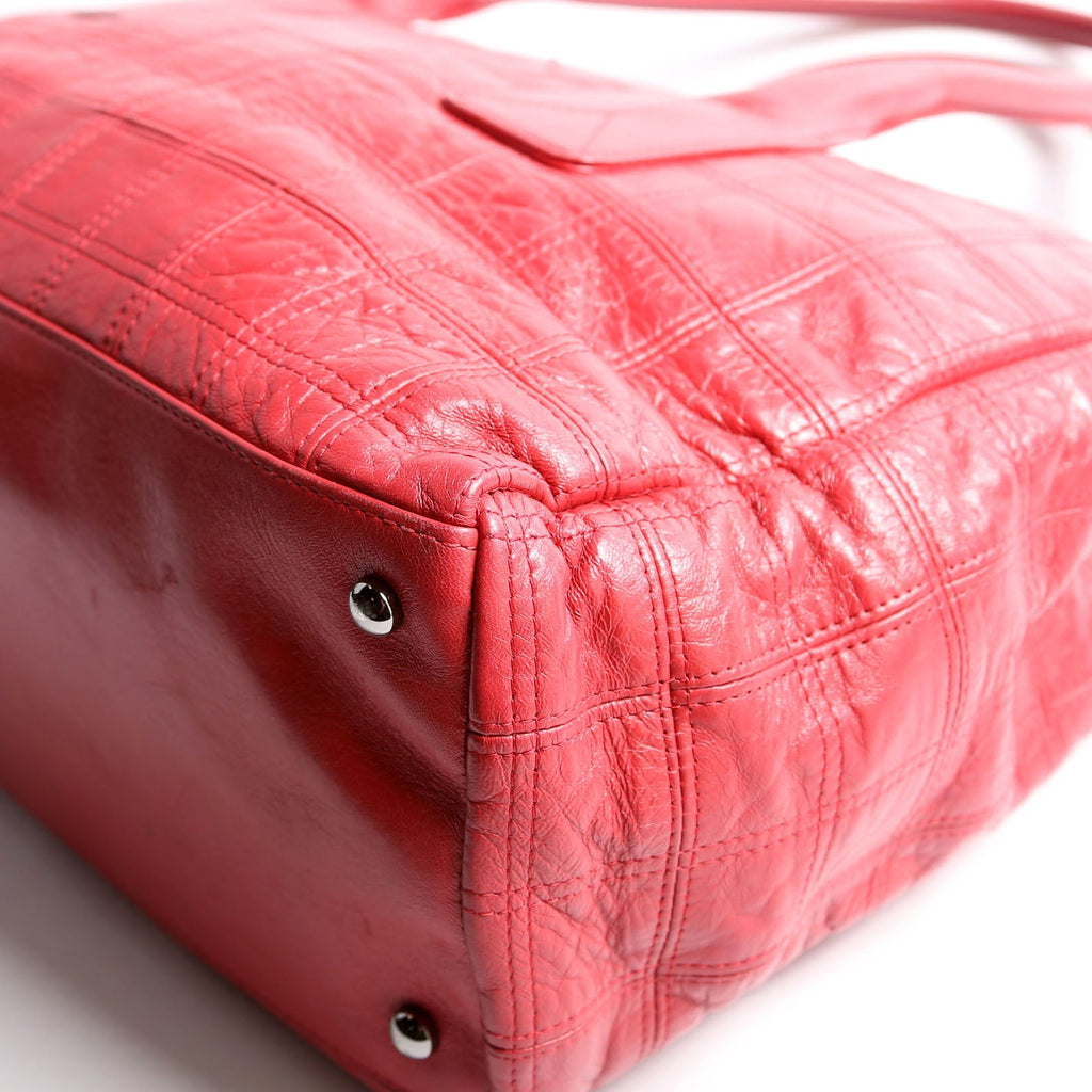 Chocolate Bar Tote Large 11M Red