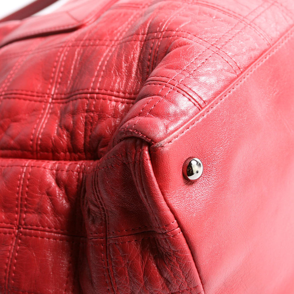 Chocolate Bar Tote Large 11M Red