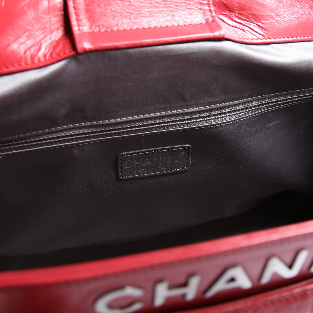 Chocolate Bar Tote Large 11M Red