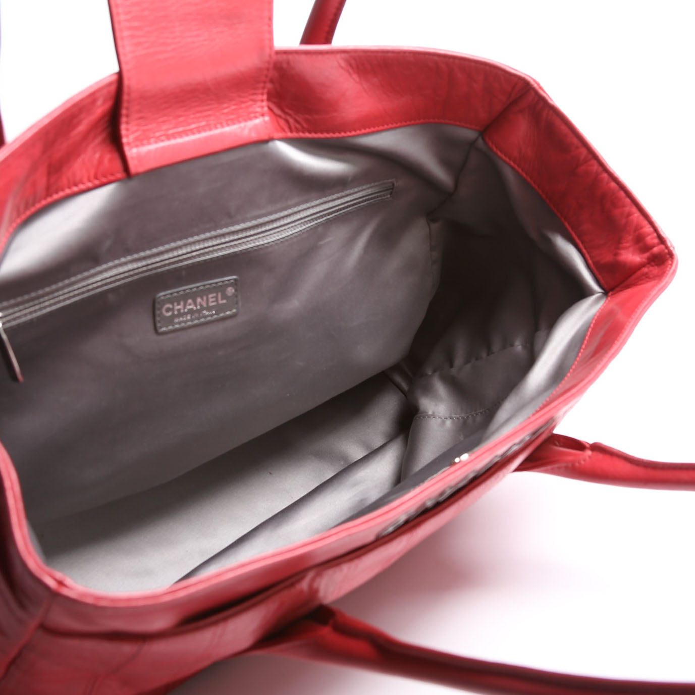 Chocolate Bar Tote Large 11M Red
