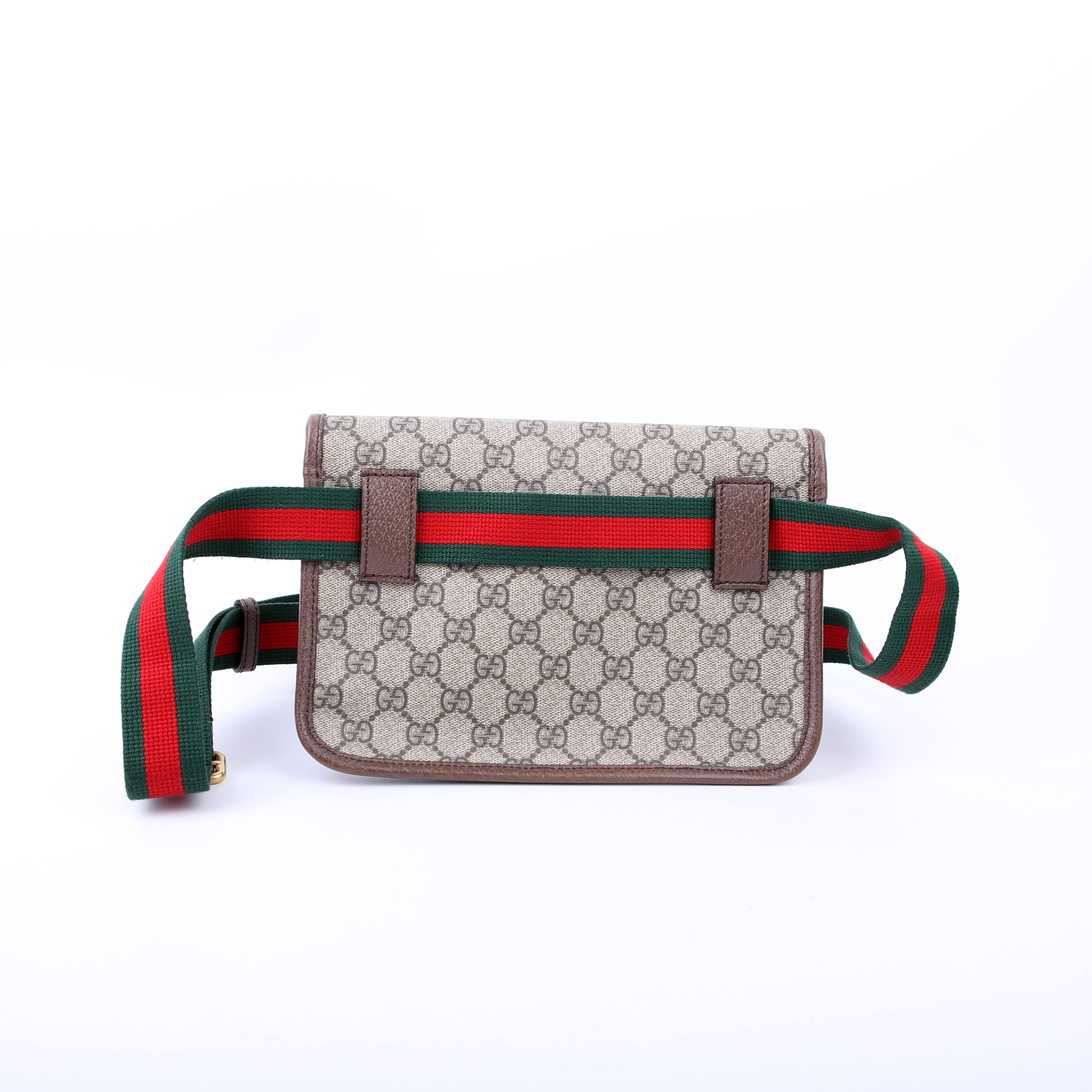 493930 GG Supreme Neo Web Belt
