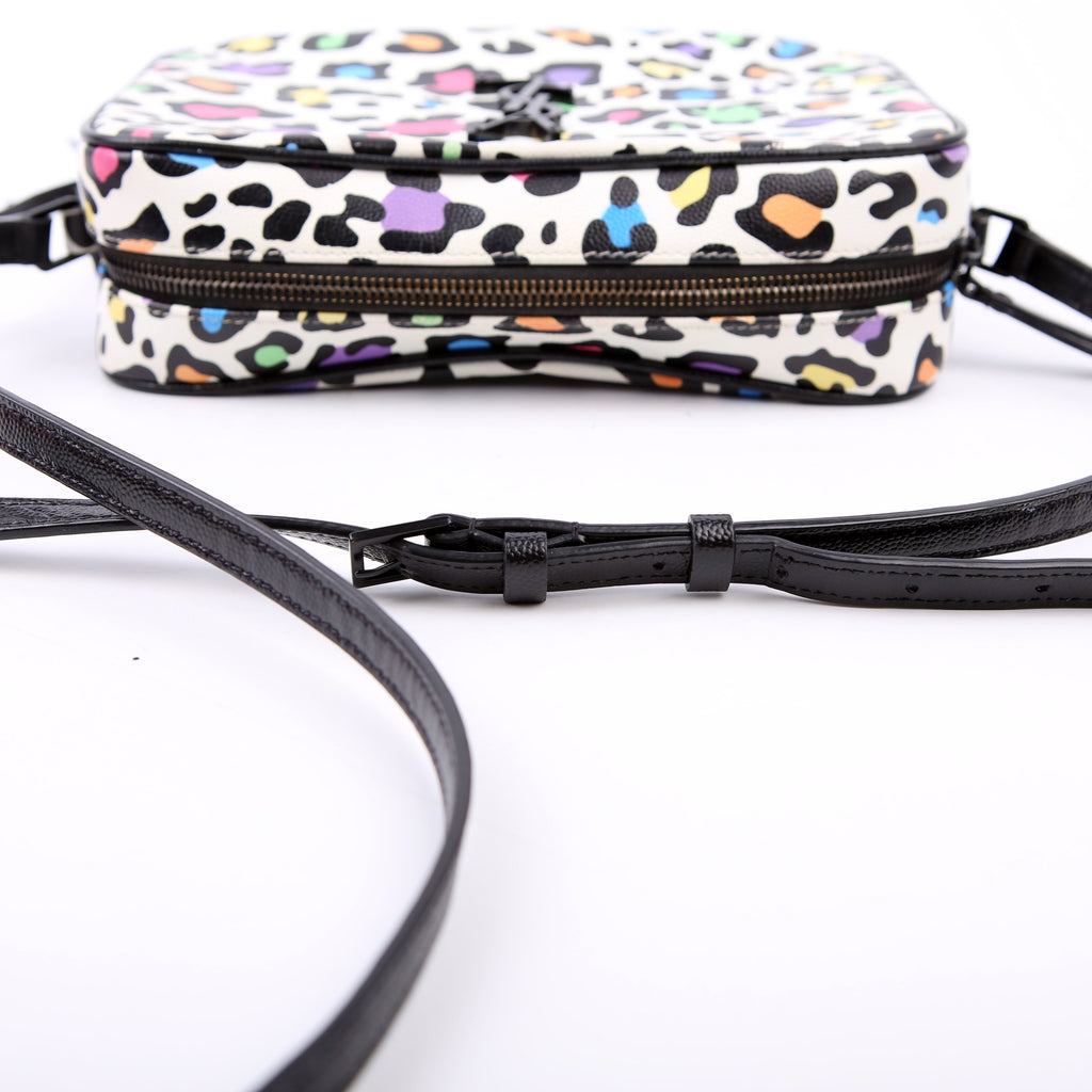 SAINT LAURENT Lou Camera Bag Leopard 574494