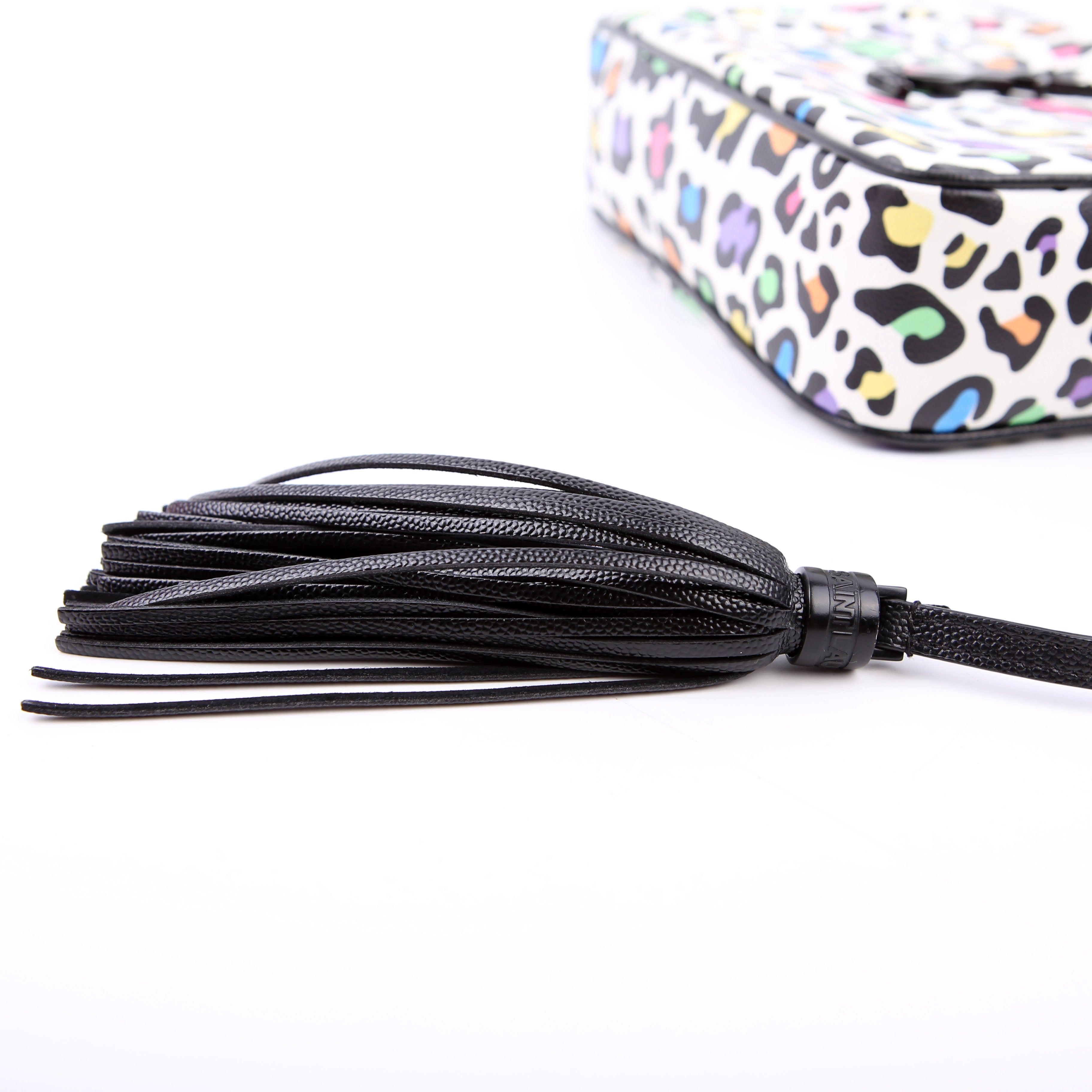 SAINT LAURENT Lou Camera Bag Leopard 574494