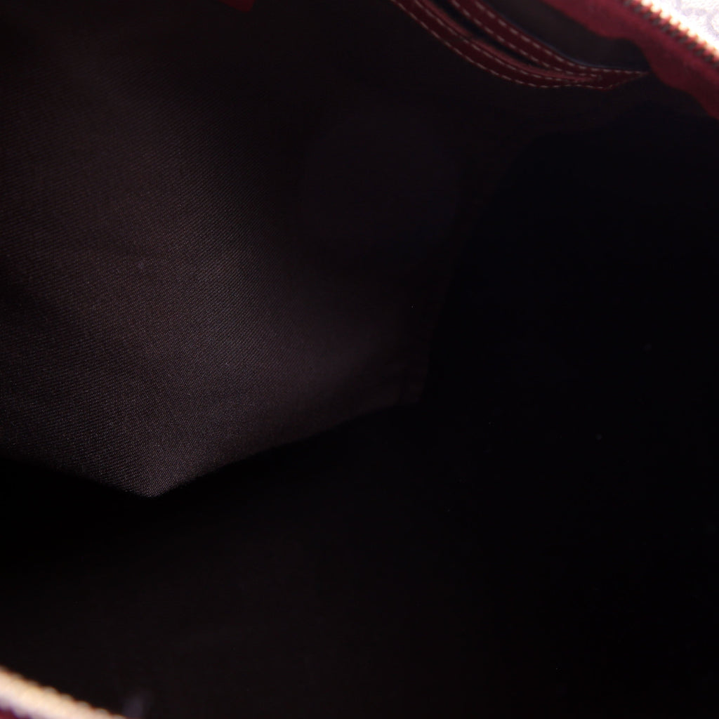 207942 GG Canvas Boston Bag Red