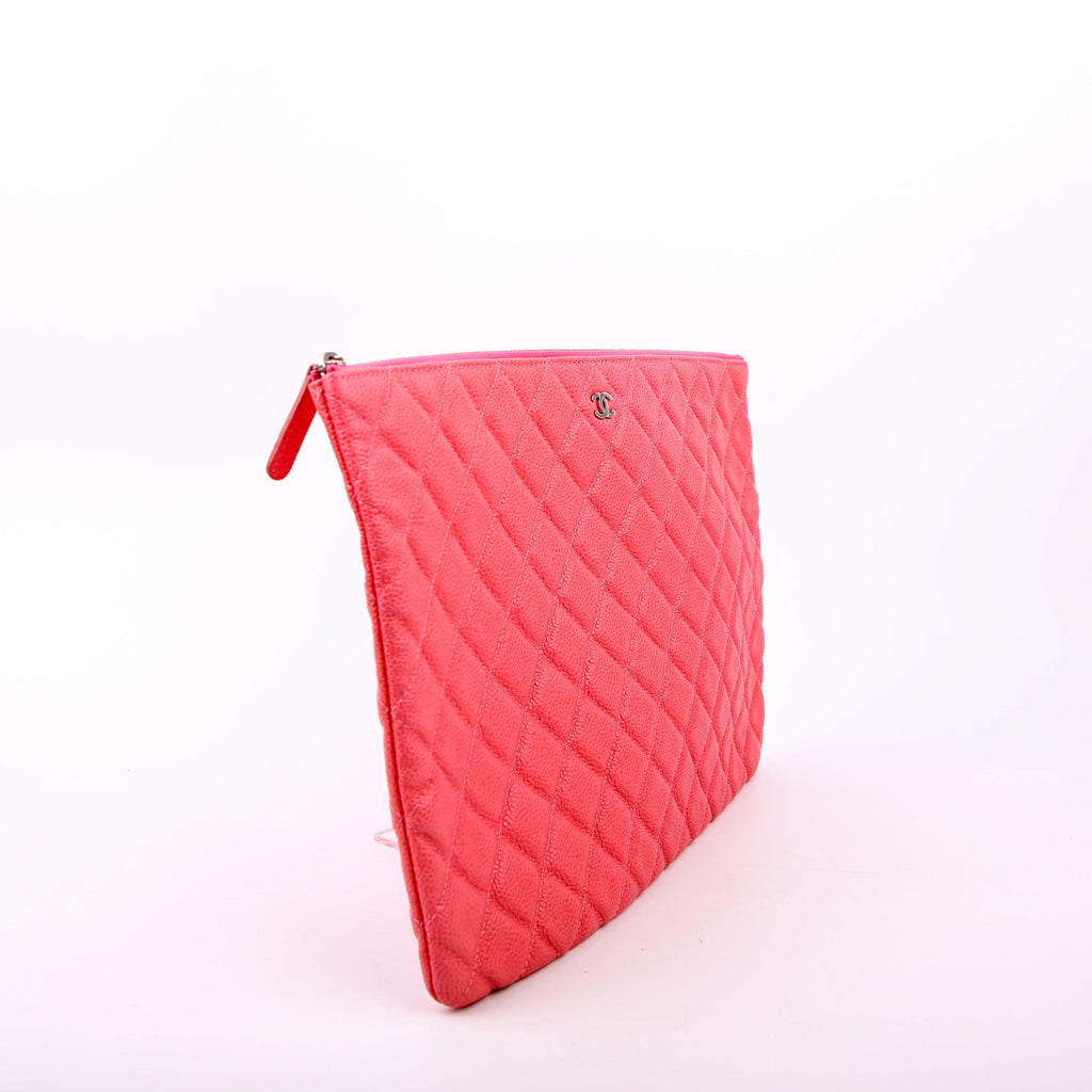O Case Large Caviar Pink