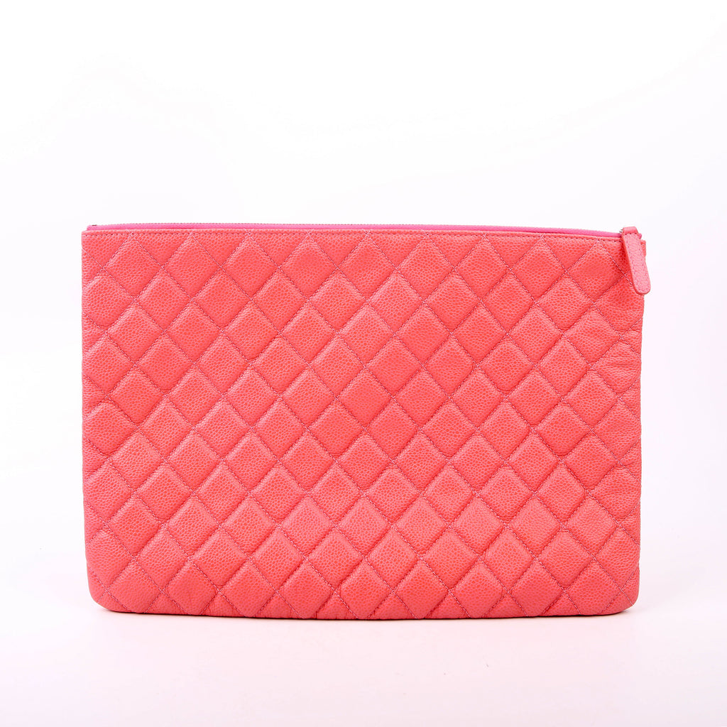O Case Large Caviar Pink