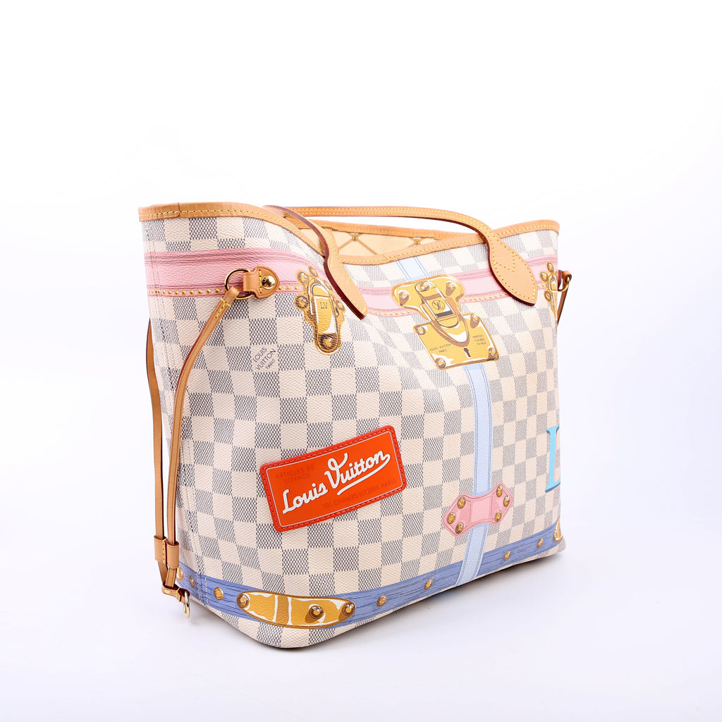 Neverfull MM Summer Trunks Damier Azur