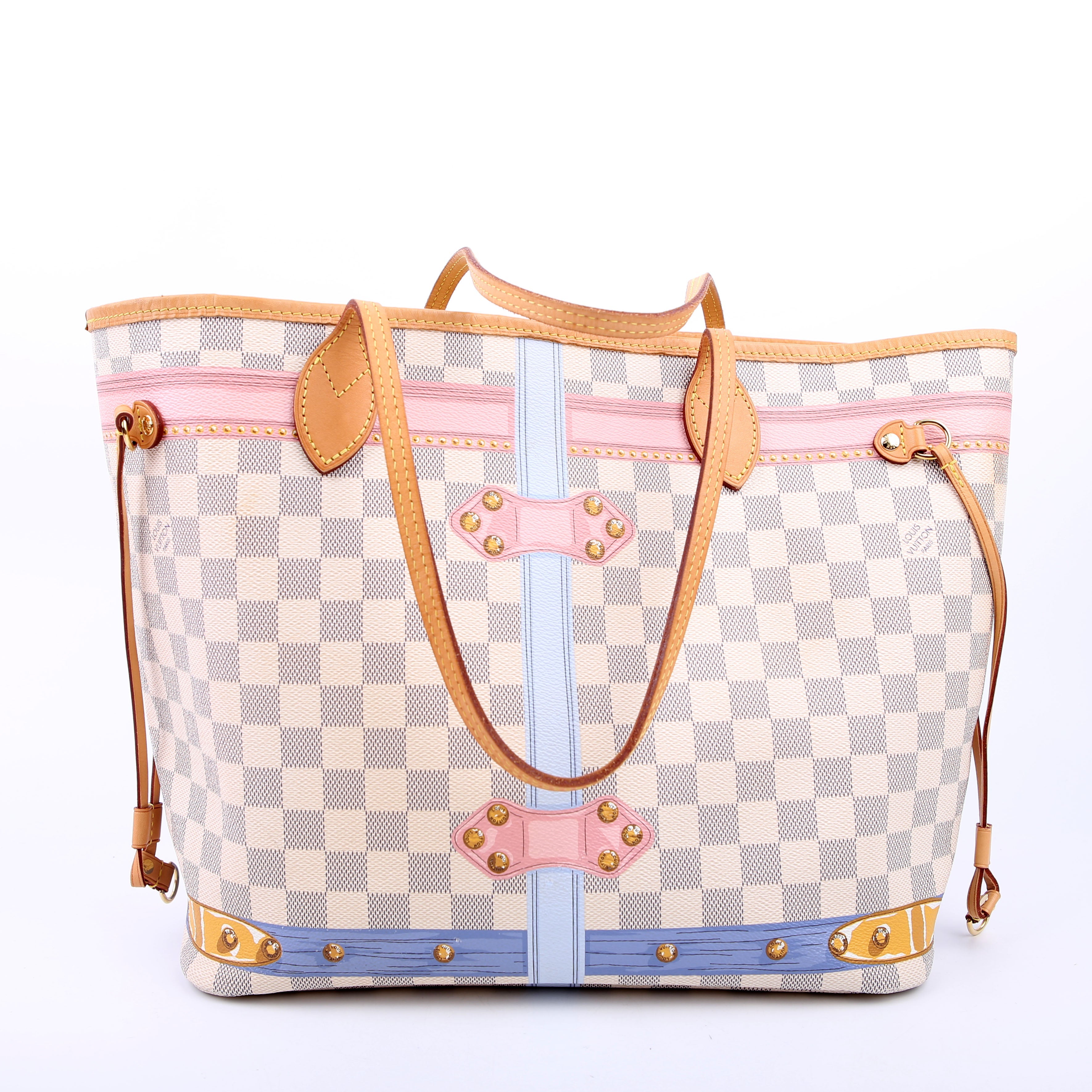Neverfull MM Summer Trunks Damier Azur