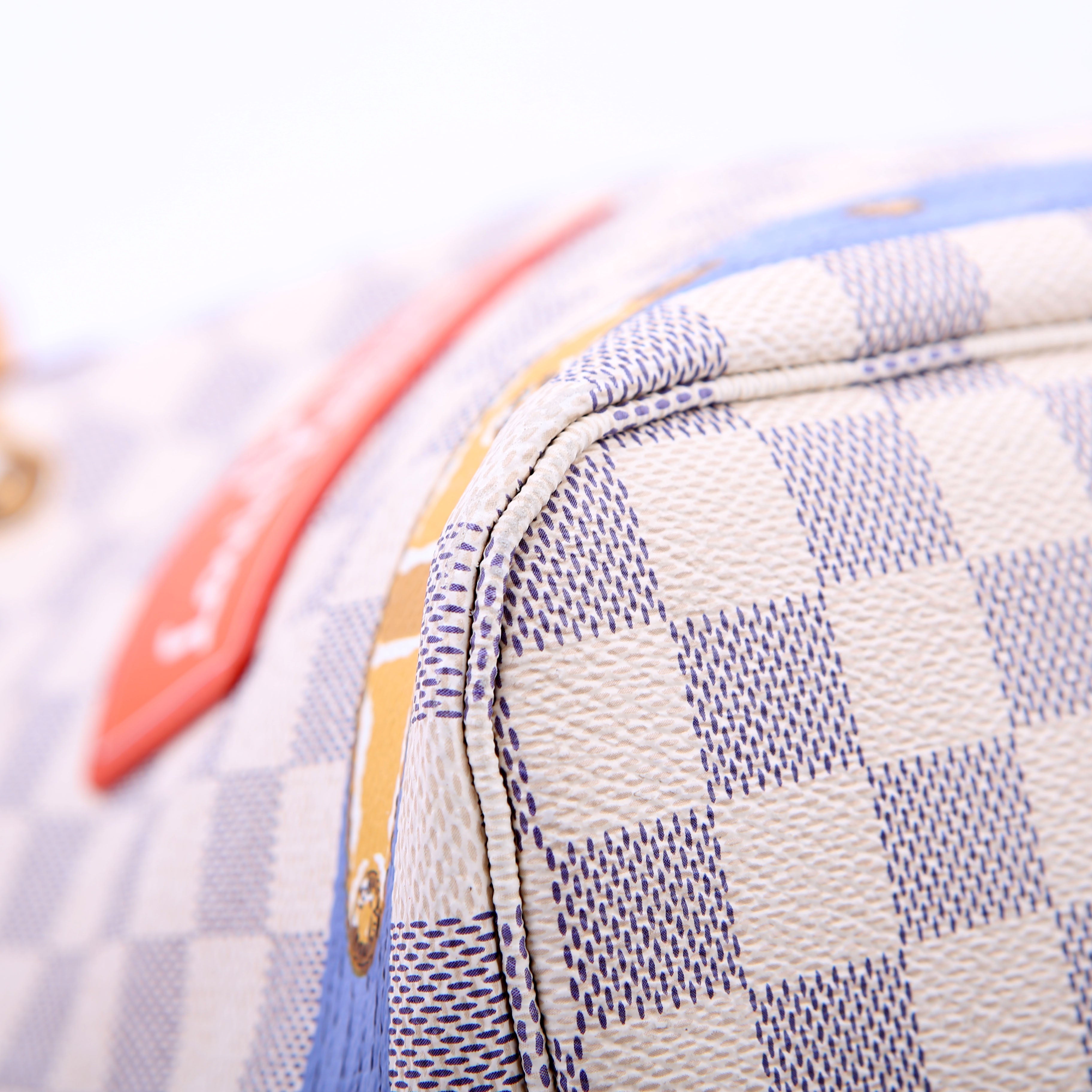 Neverfull MM Summer Trunks Damier Azur