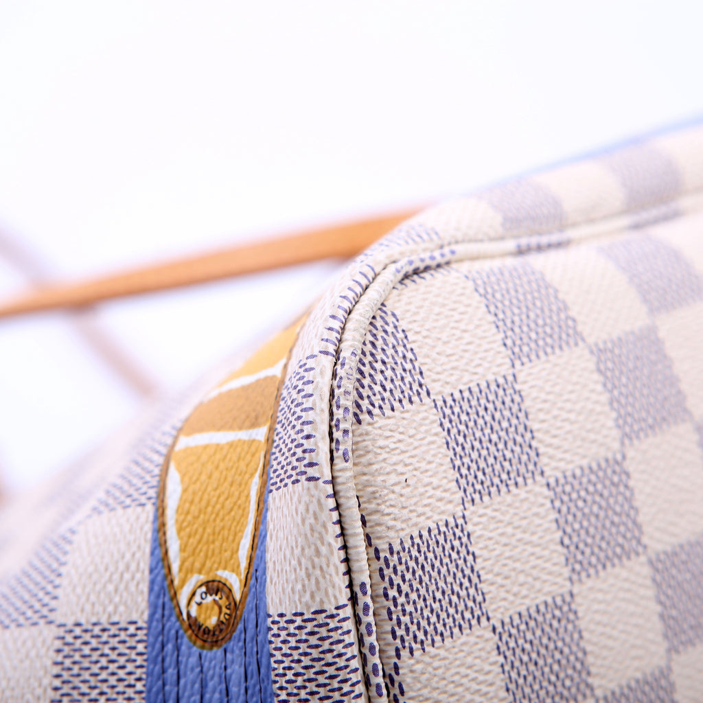 Neverfull MM Summer Trunks Damier Azur