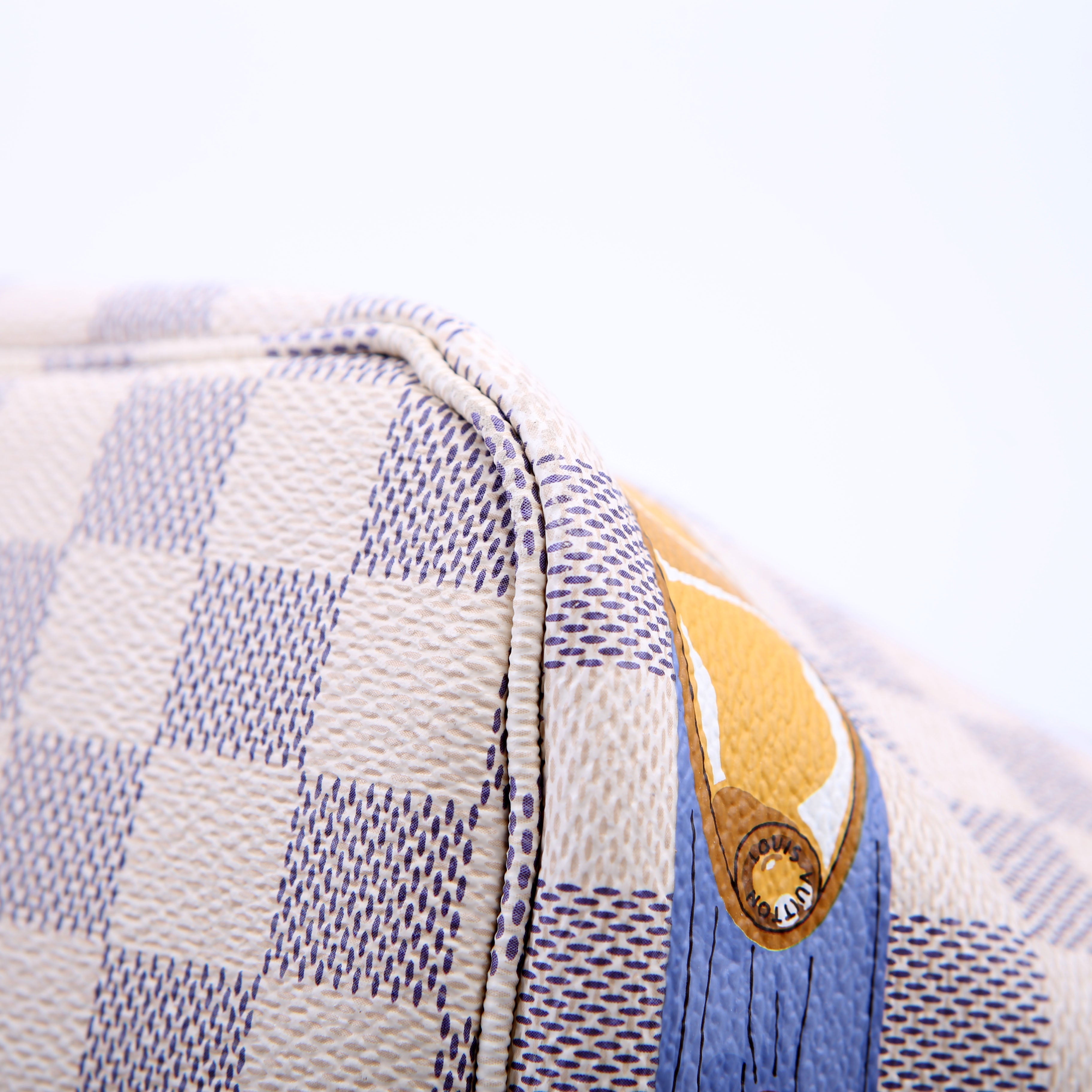 Neverfull MM Summer Trunks Damier Azur