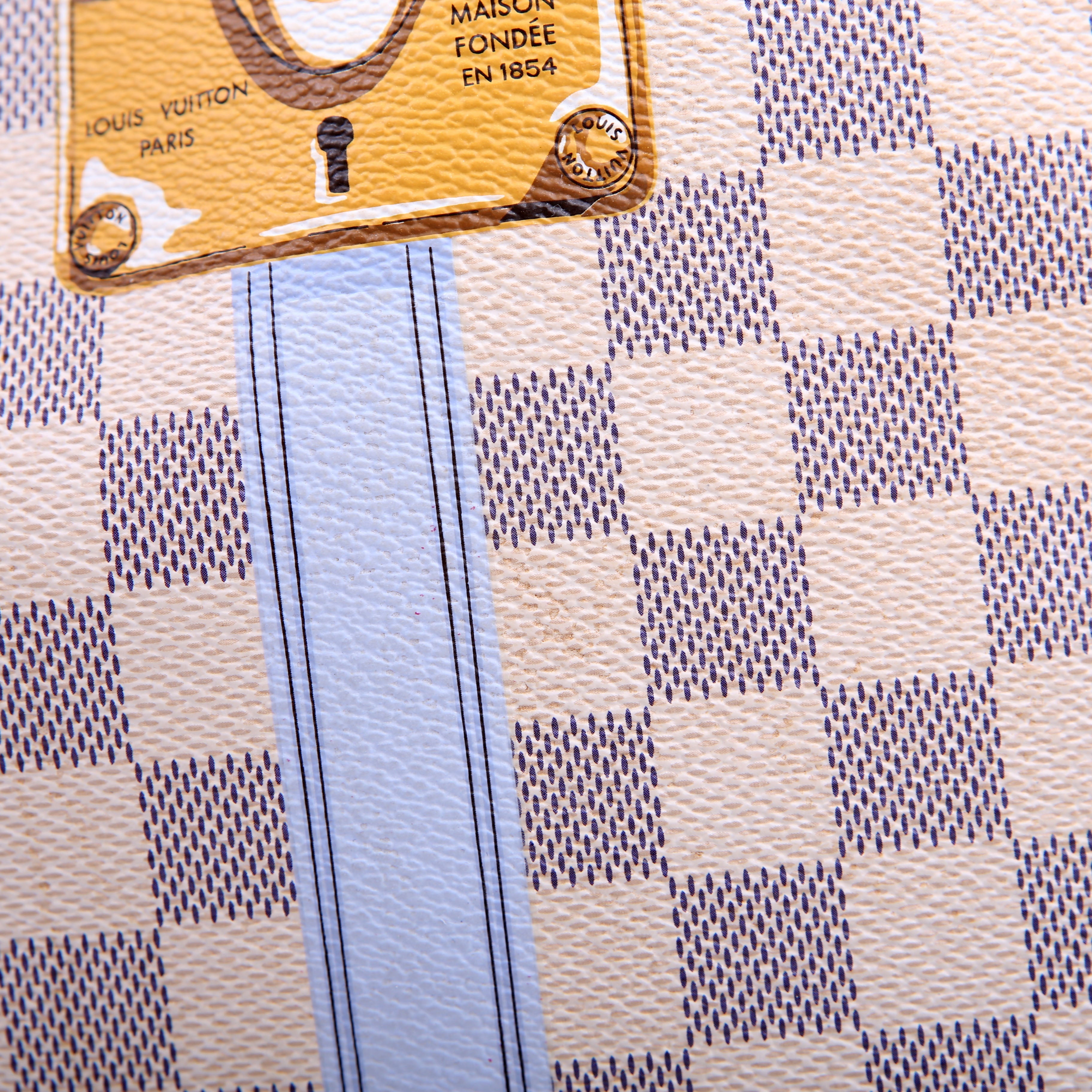 Neverfull MM Summer Trunks Damier Azur