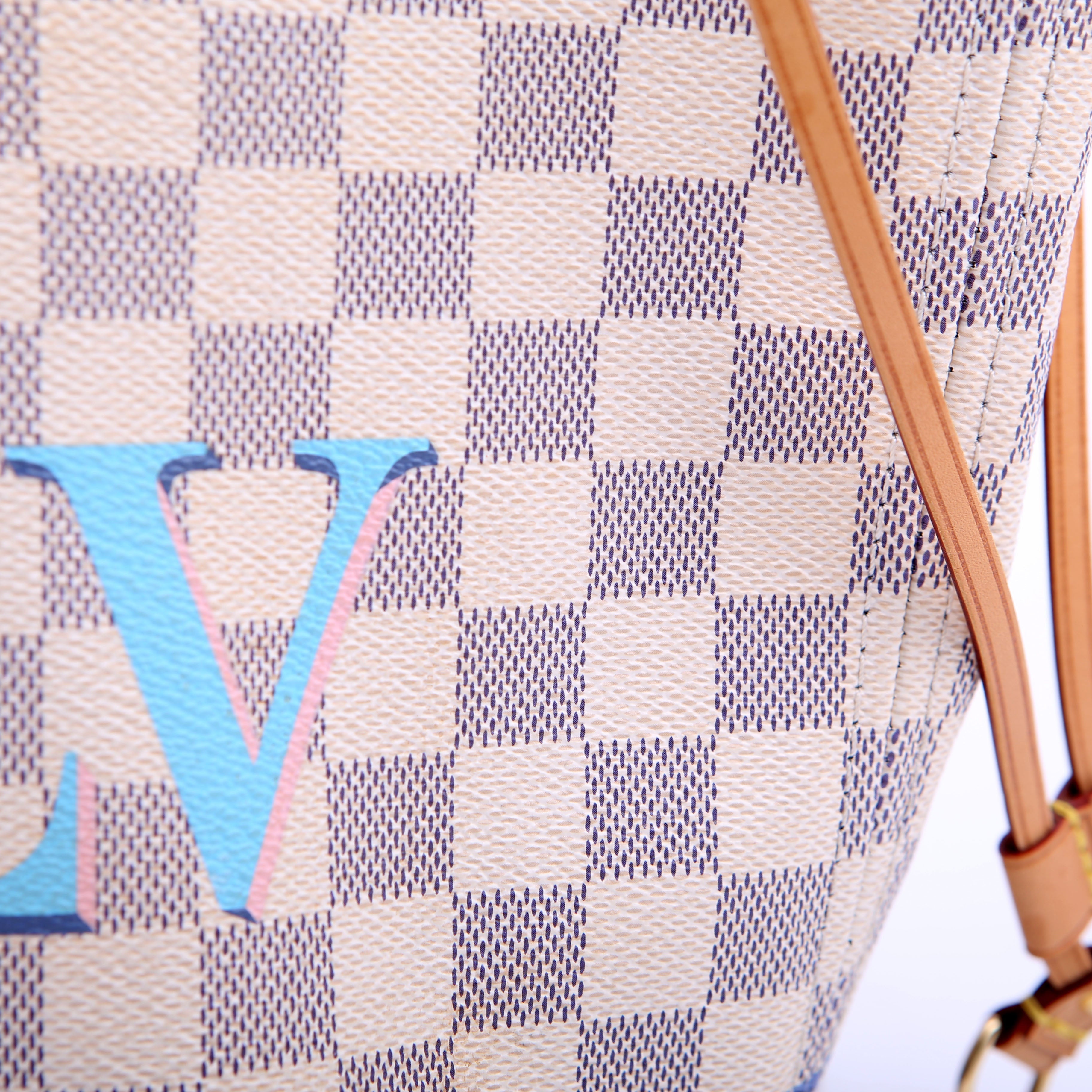 Neverfull MM Summer Trunks Damier Azur