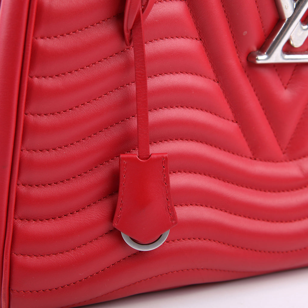 New Wave Chain Tote Red