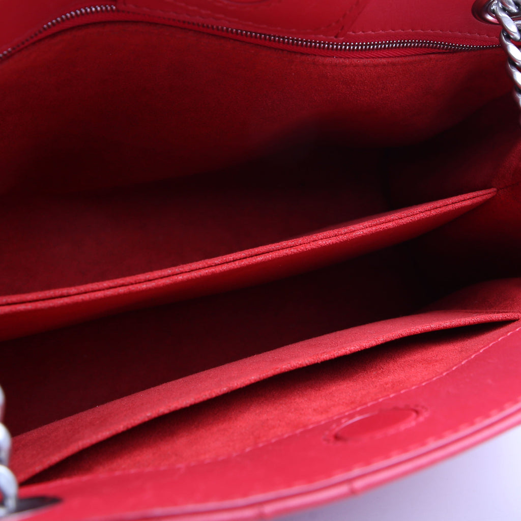 New Wave Chain Tote Red