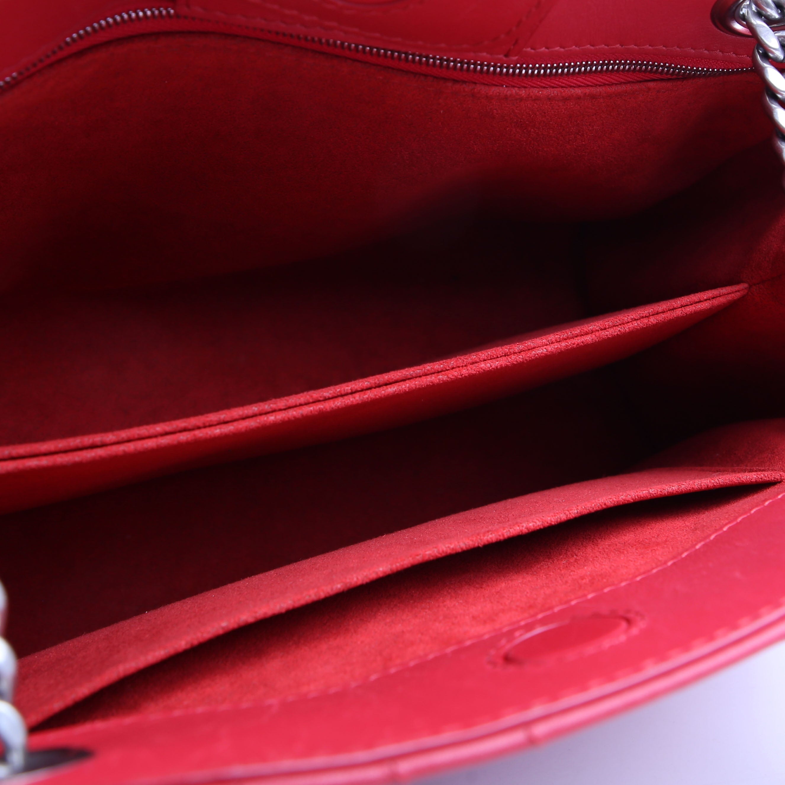 New Wave Chain Tote Red