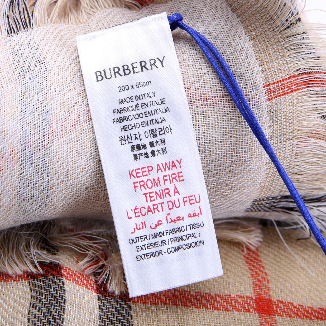 Check Equestrian Knight Wool
