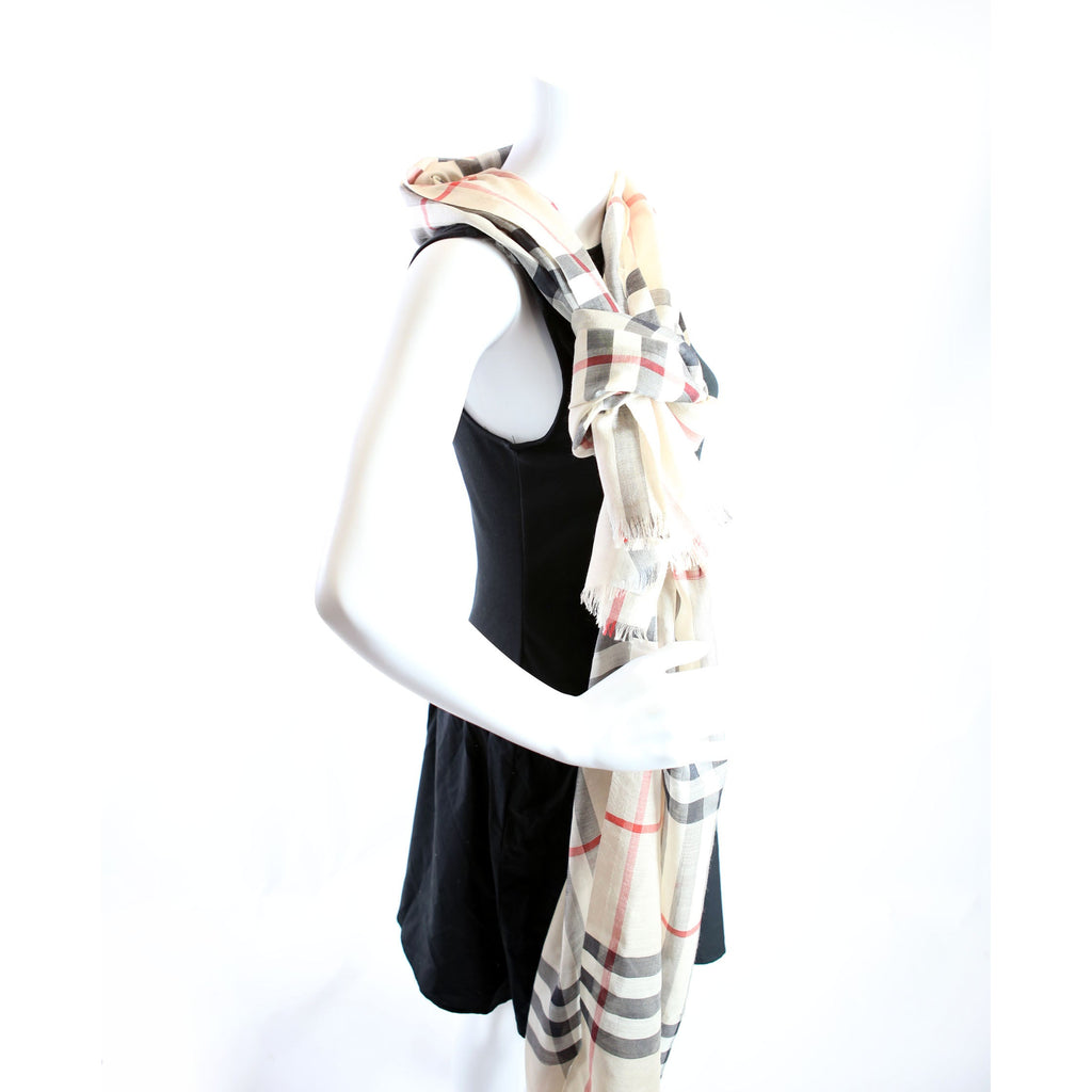 Check Equestrian Knight Wool