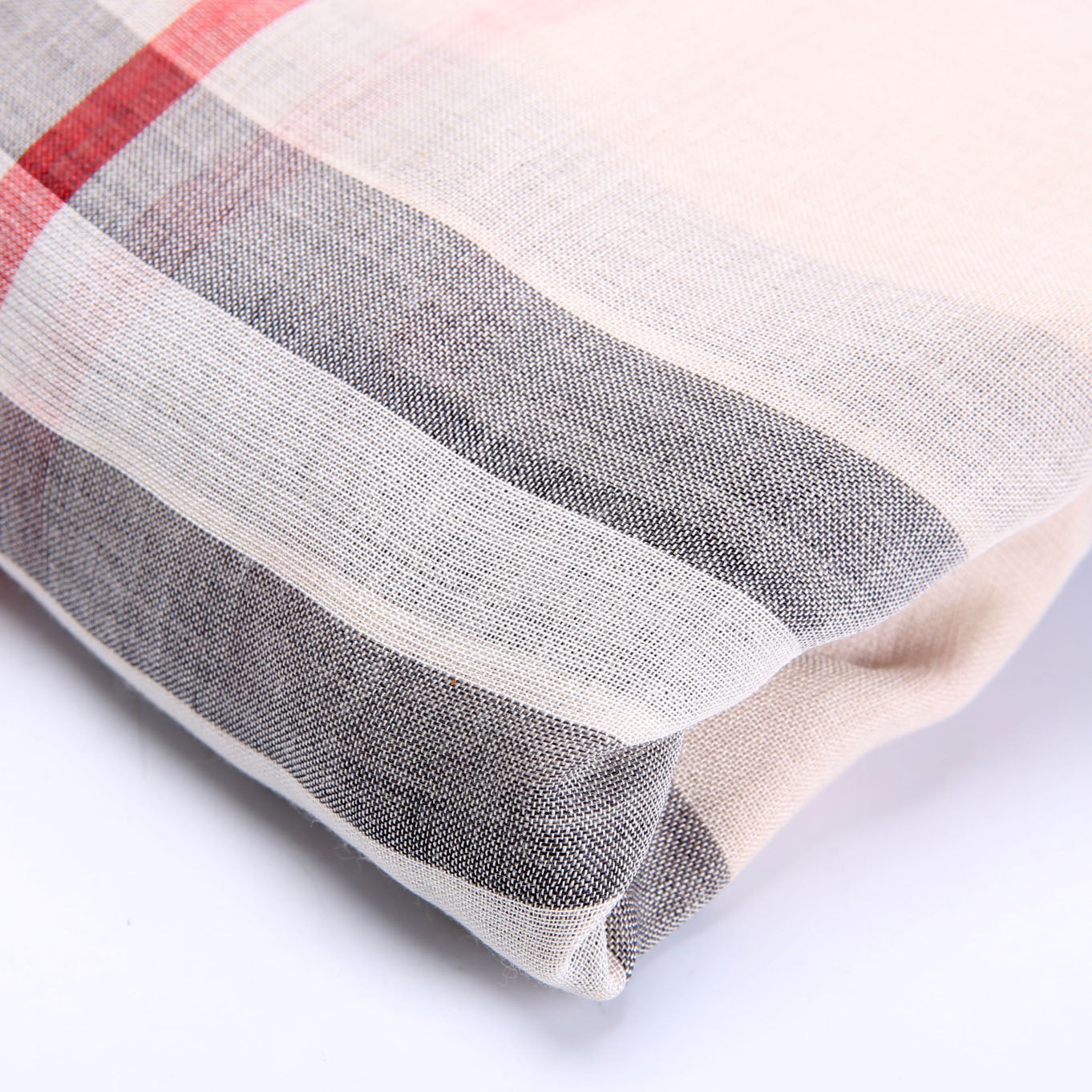 Giant Check Lightweight Wool/Silk