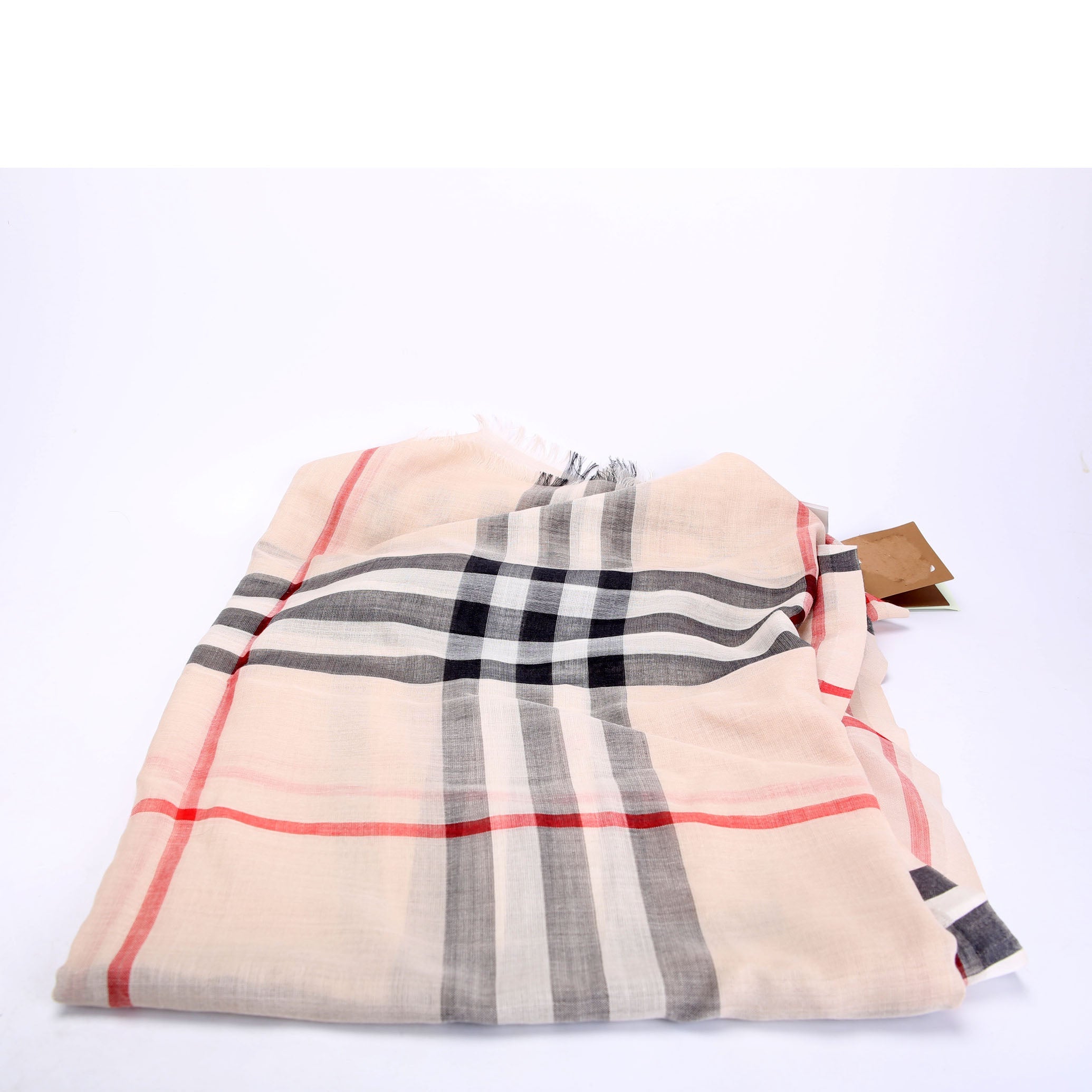 Giant Check Lightweight Wool/Silk