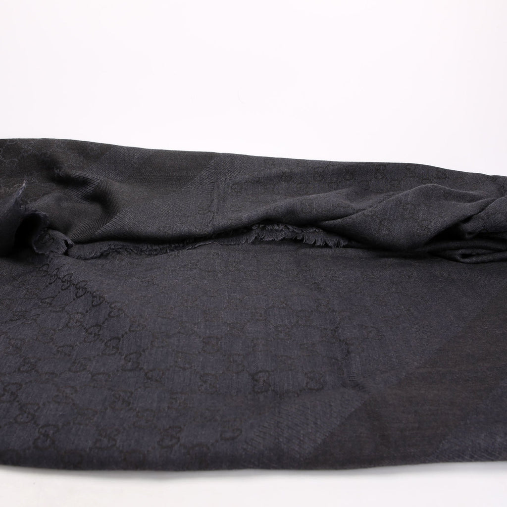 281942 GG 140CM Square Wool/Silk Shawl