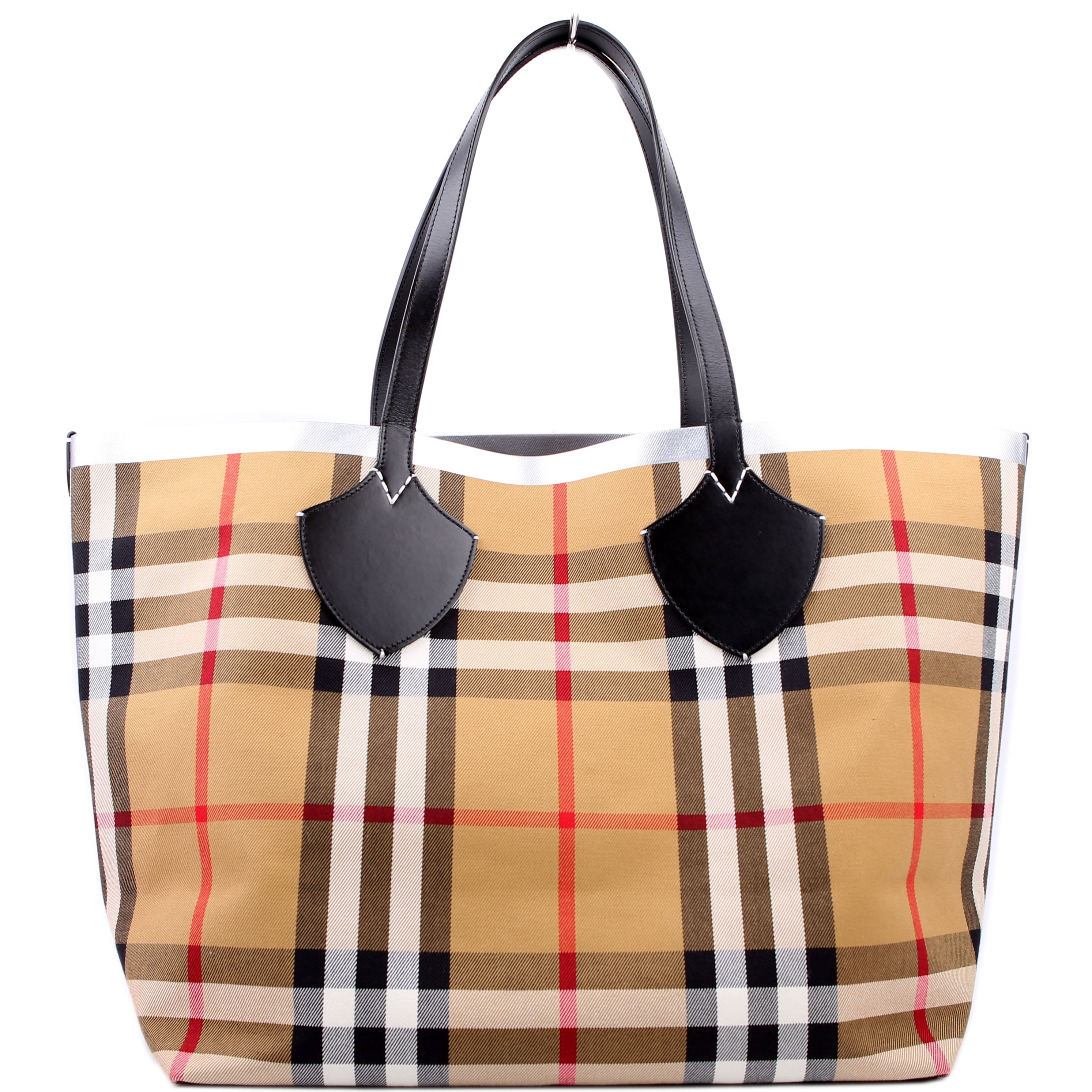 Vintage Check XL Reversible Tote