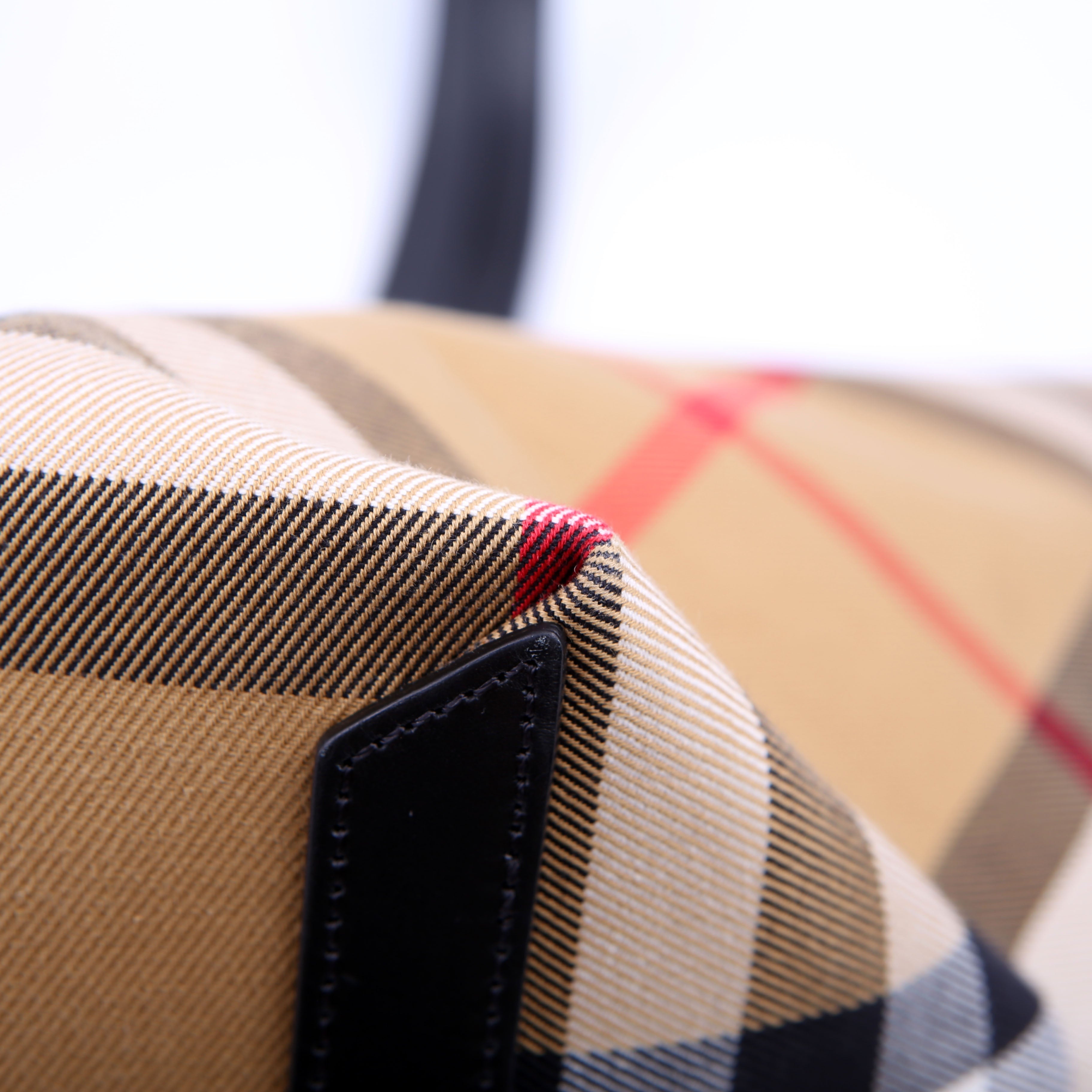 Vintage Check XL Reversible Tote