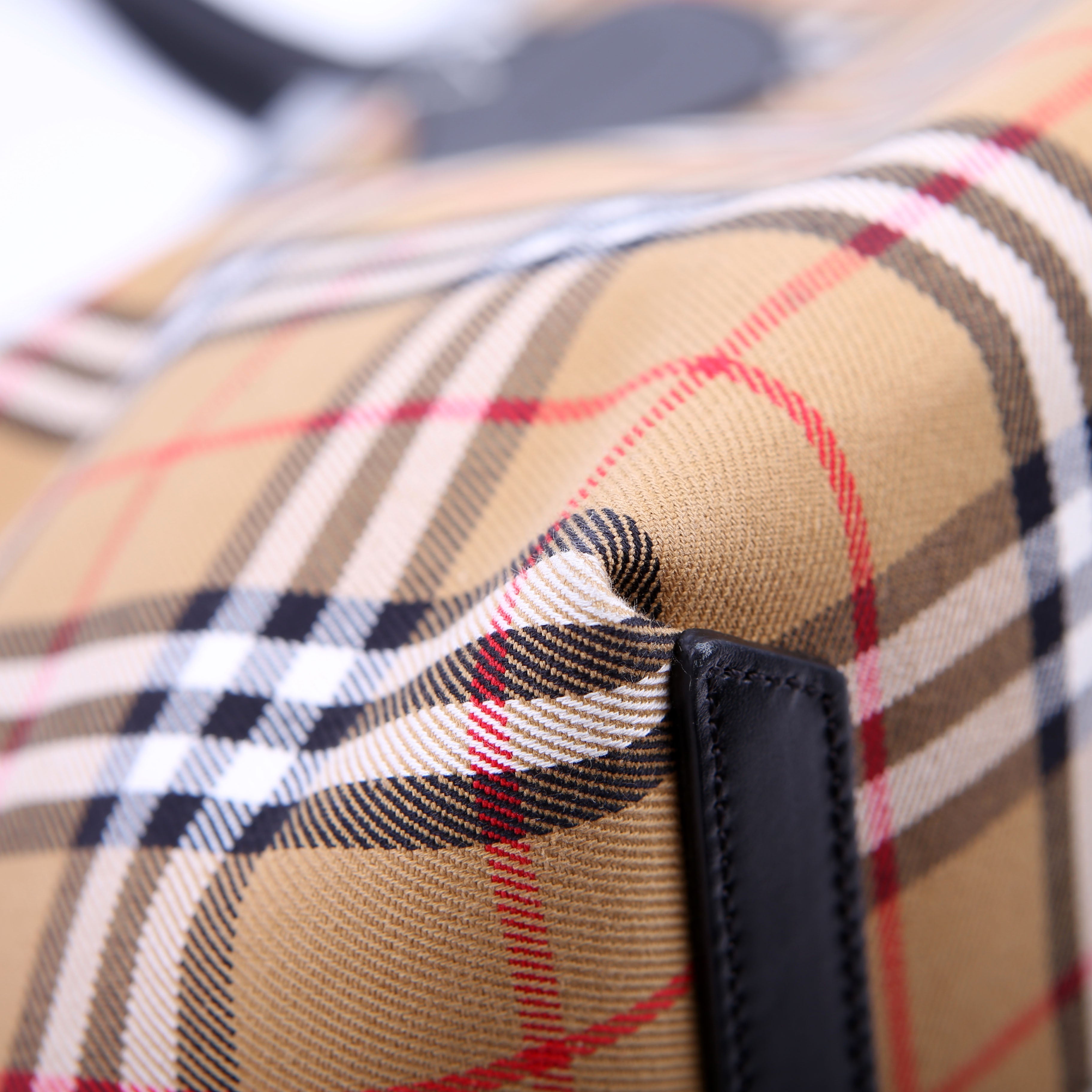 Vintage Check XL Reversible Tote