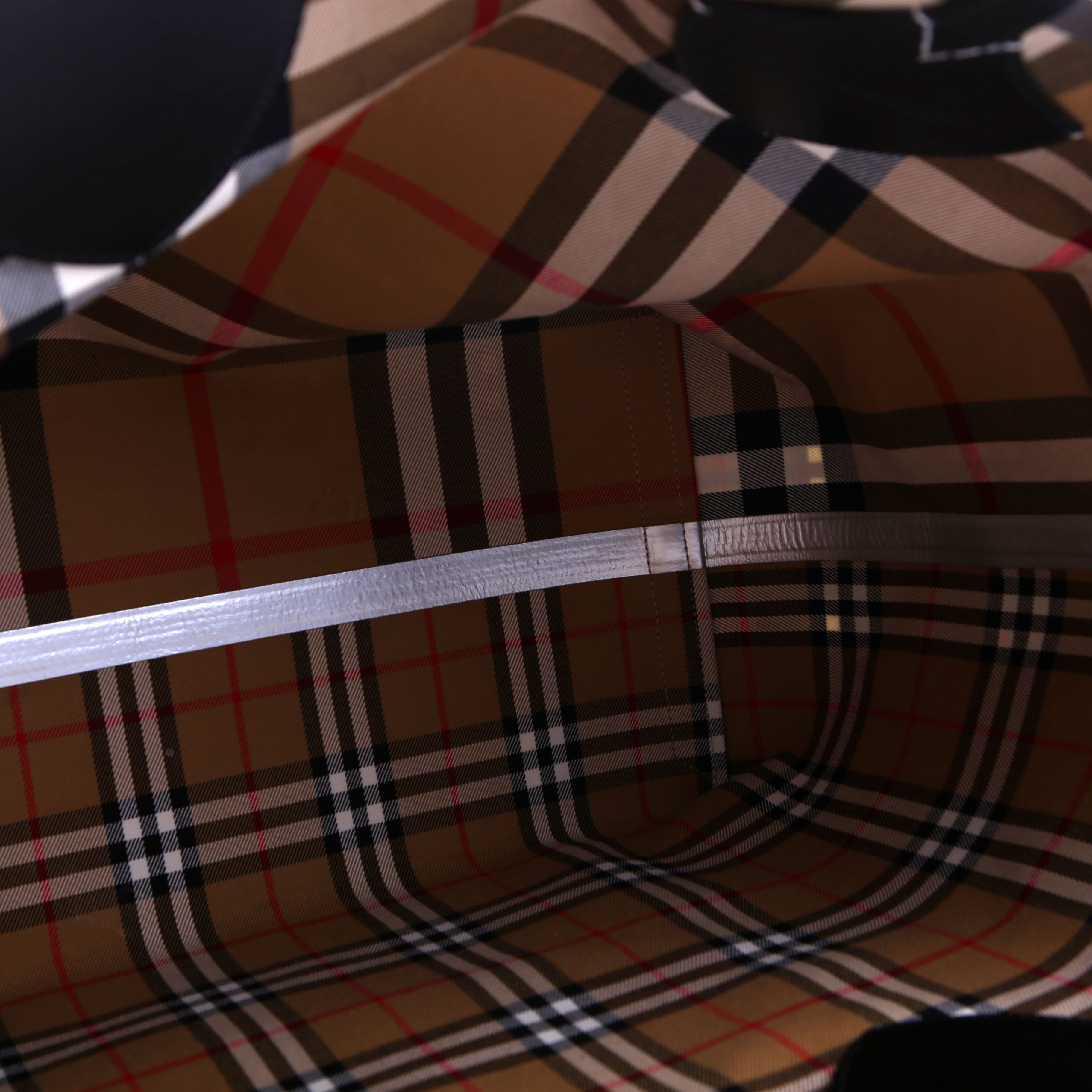 Vintage Check XL Reversible Tote