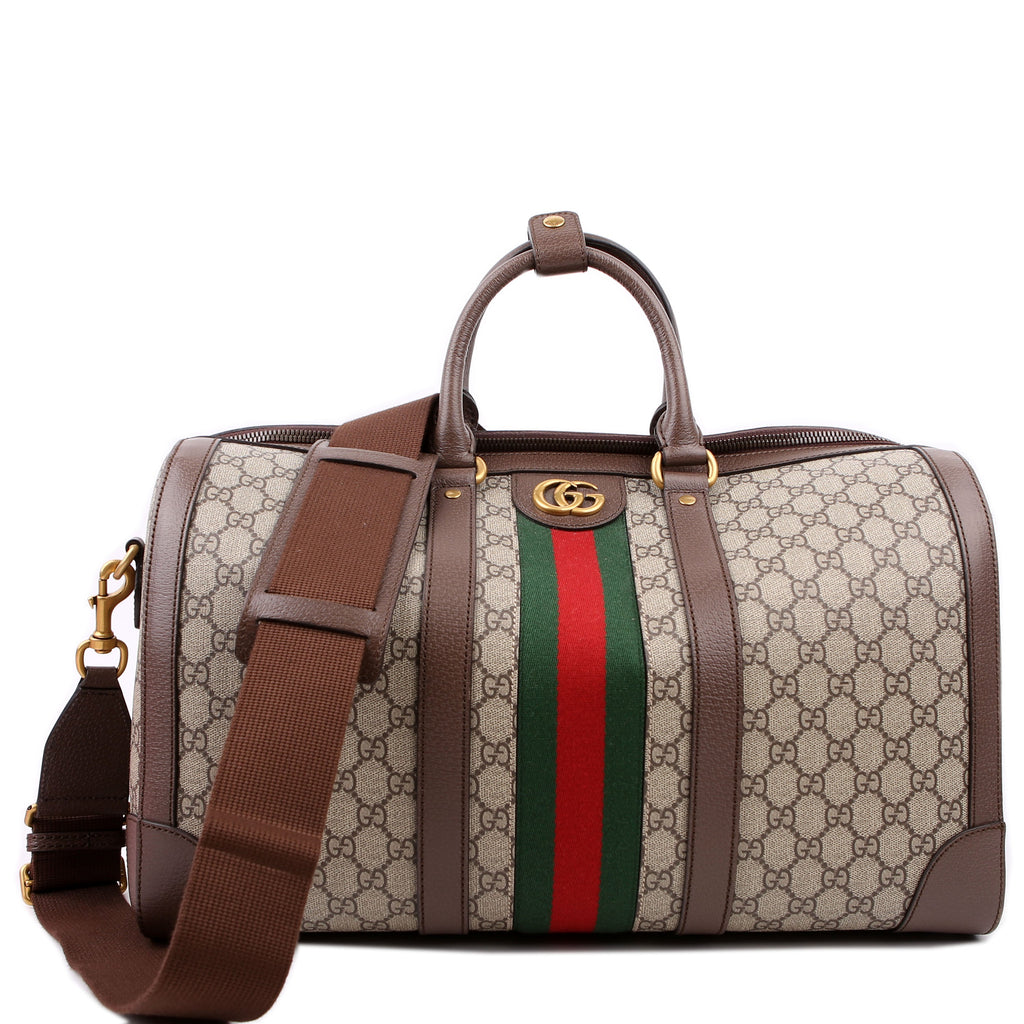 Gucci 724642 Savoy Medium Duffle Brown