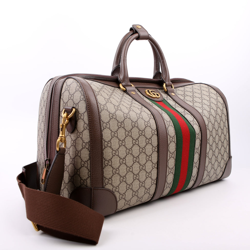 Gucci 724642 Savoy Medium Duffle Brown